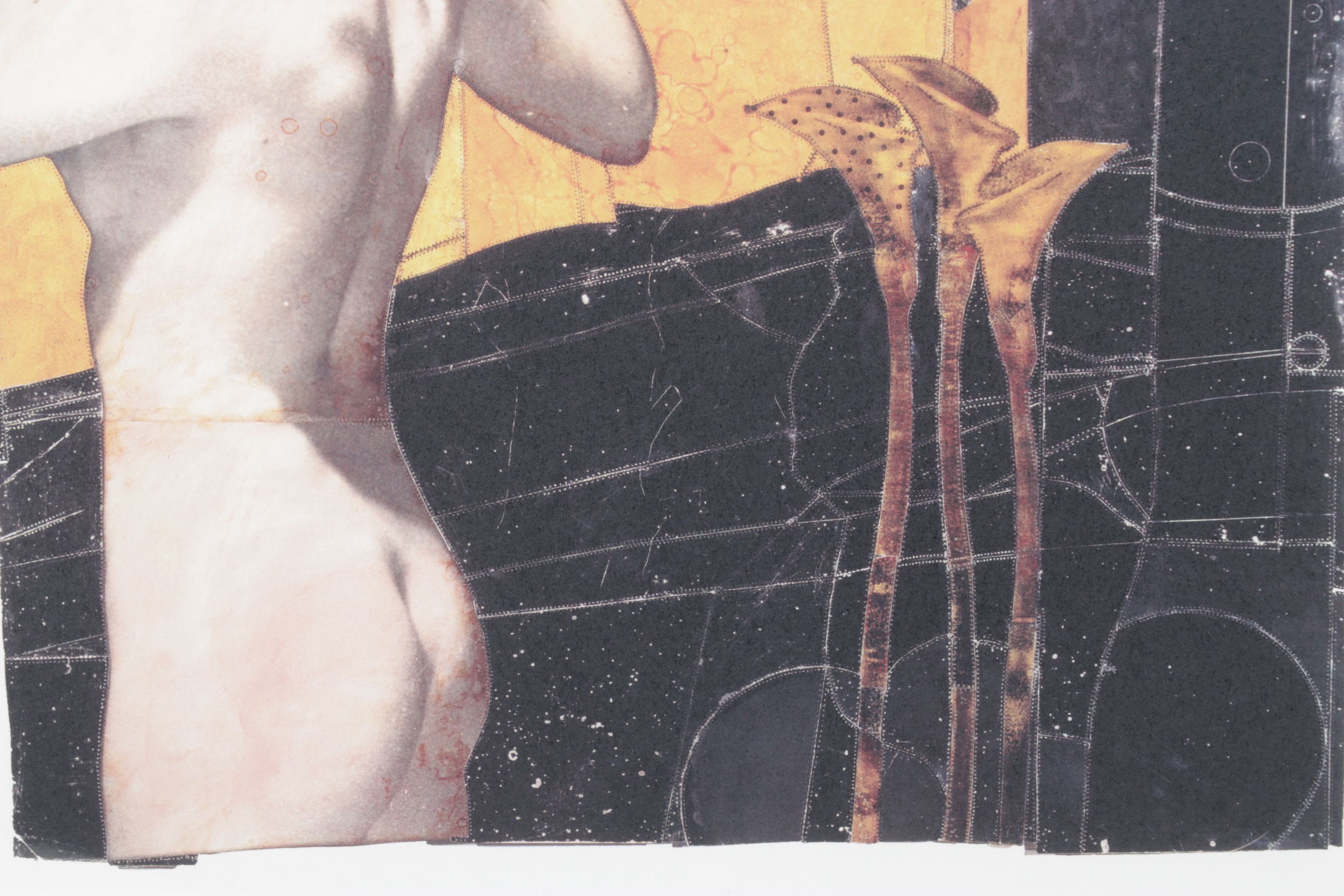 Christopher Pekoc Offset Lithograph "night turns to day in the garden of eden"