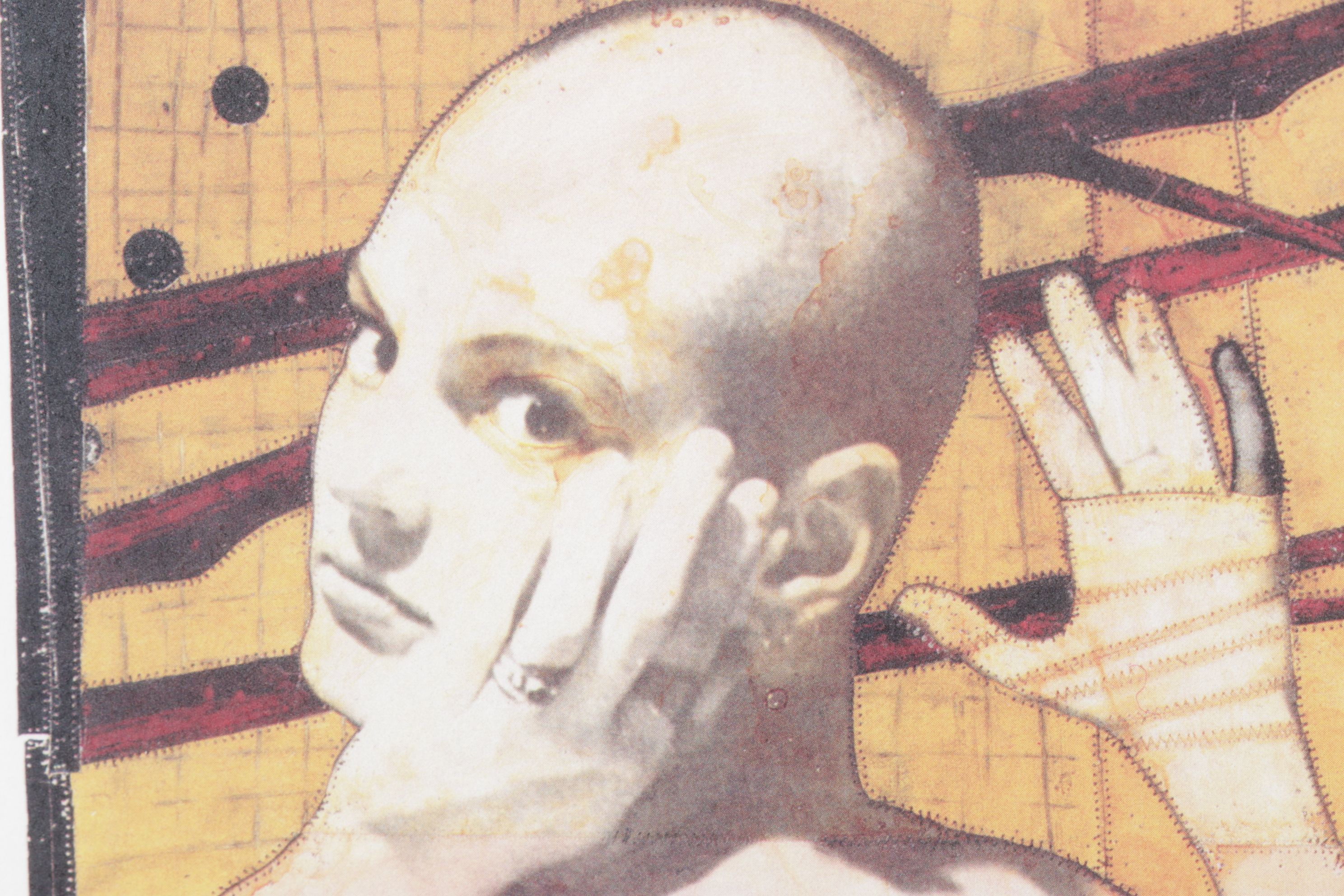 Christopher Pekoc Offset Lithograph "night turns to day in the garden of eden"