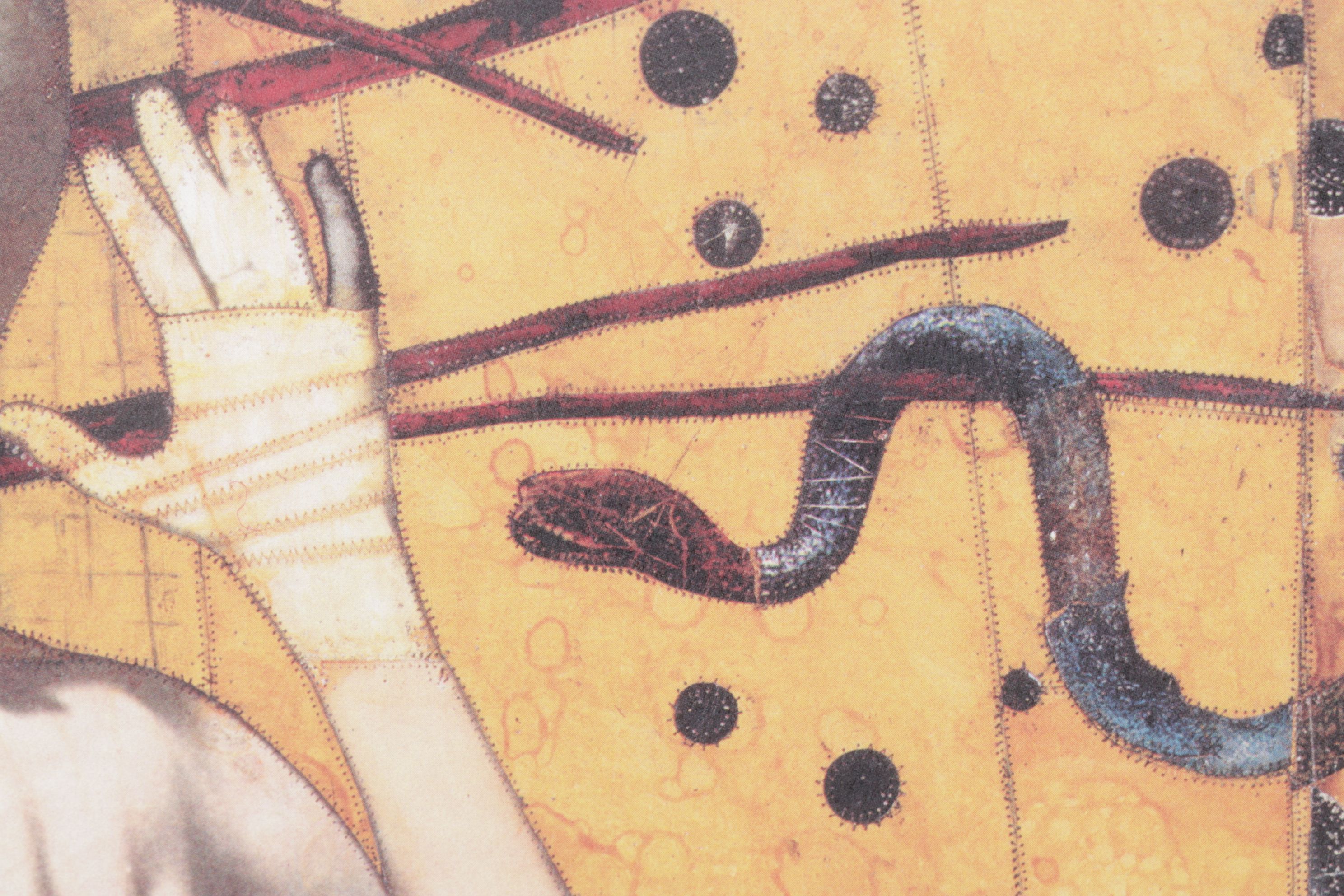 Christopher Pekoc Offset Lithograph "night turns to day in the garden of eden"