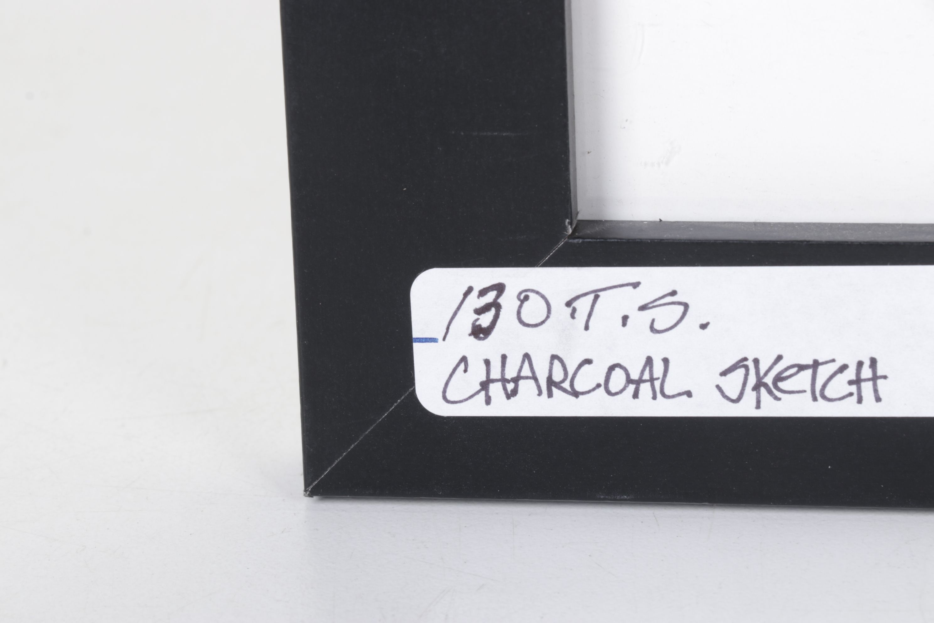 Charcoal Sketch of a Reclining Woman