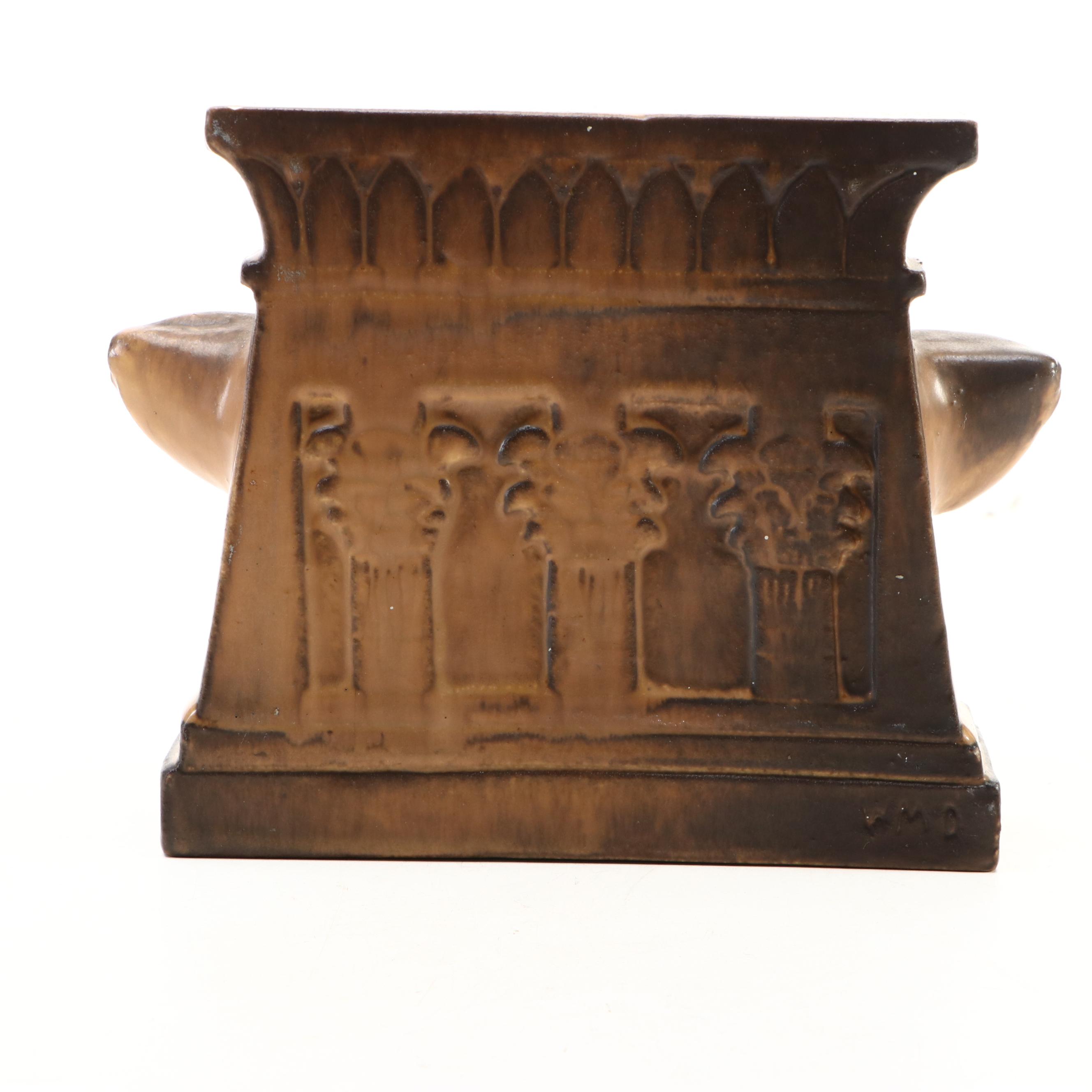 William McDonald for Rookwood Pottery Bookend, 1921