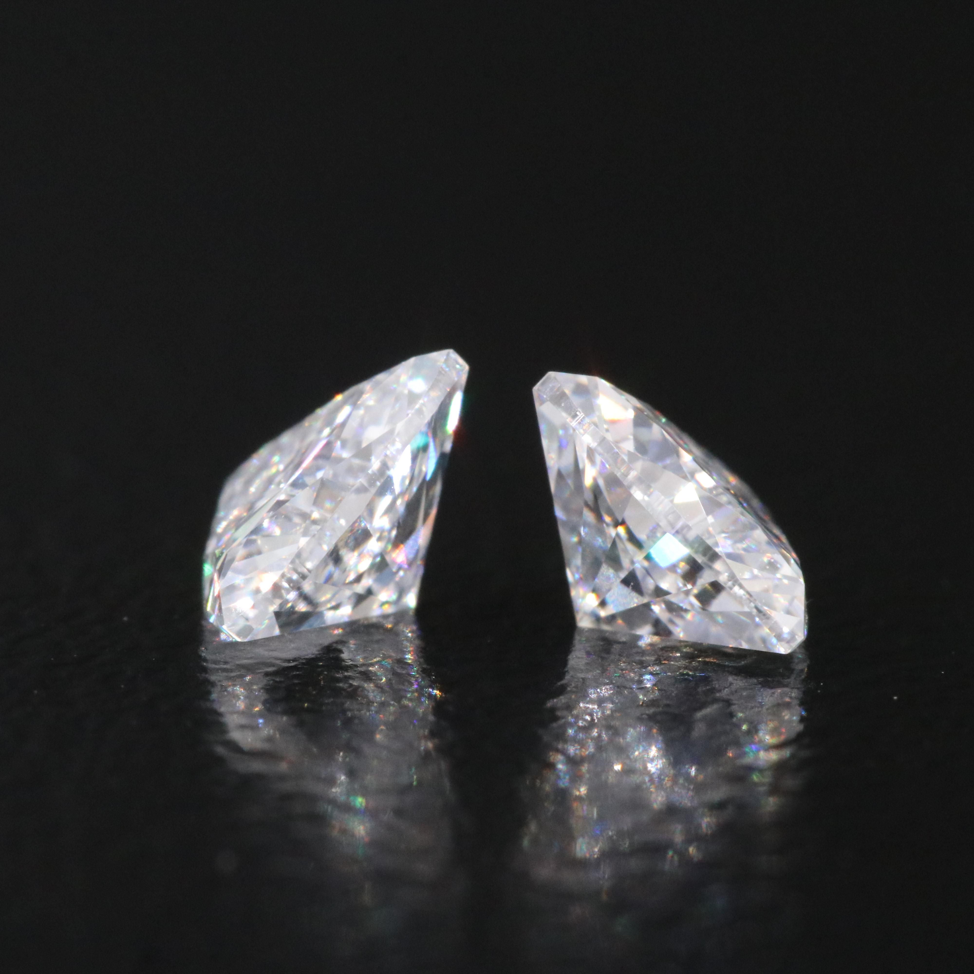 Loose 1.03 CTW Lab Grown Diamond Pair