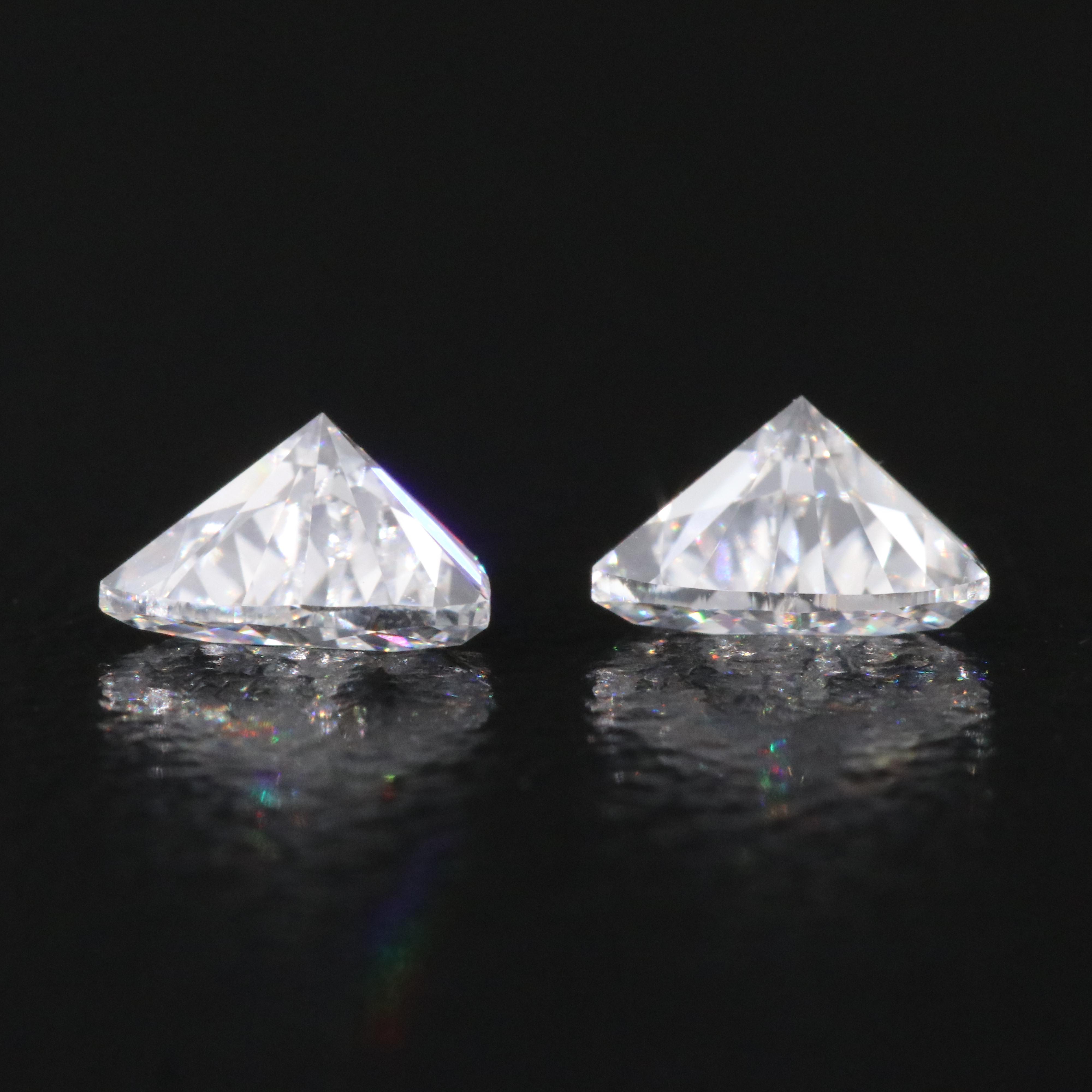 Loose 1.03 CTW Lab Grown Diamond Pair