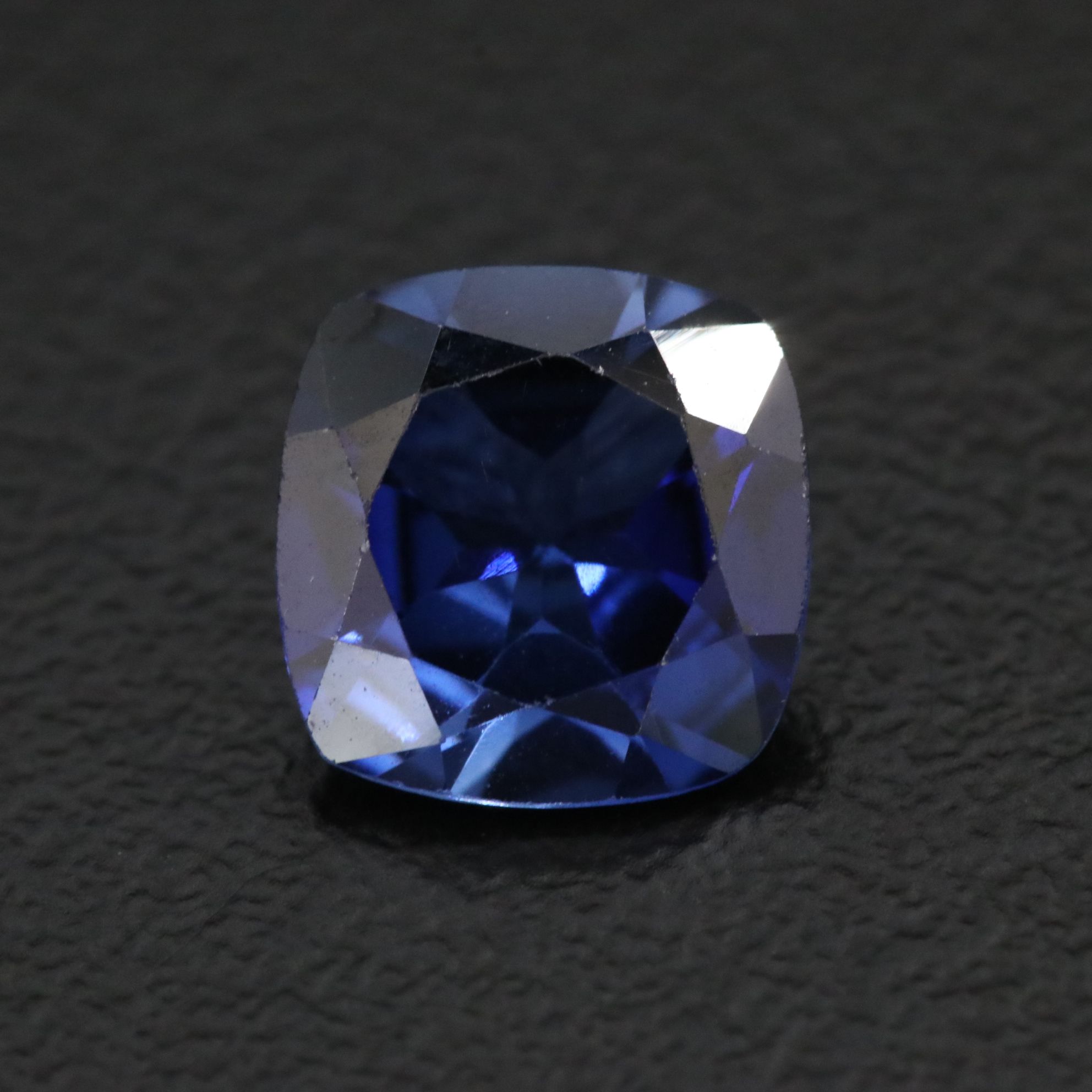 Loose 2.48 CT Lab Grown Sapphire with GIA Identification Report