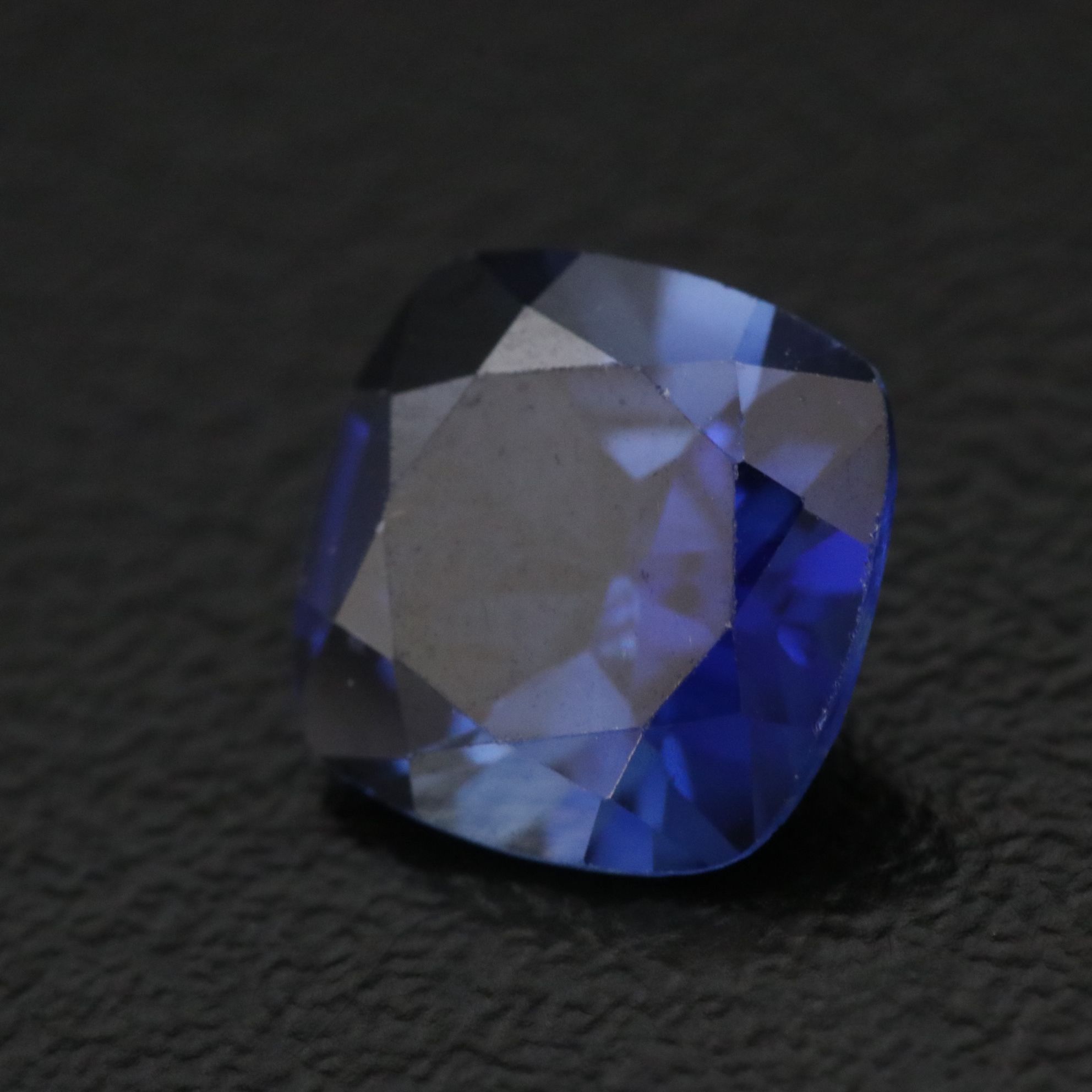 Loose 2.48 CT Lab Grown Sapphire with GIA Identification Report