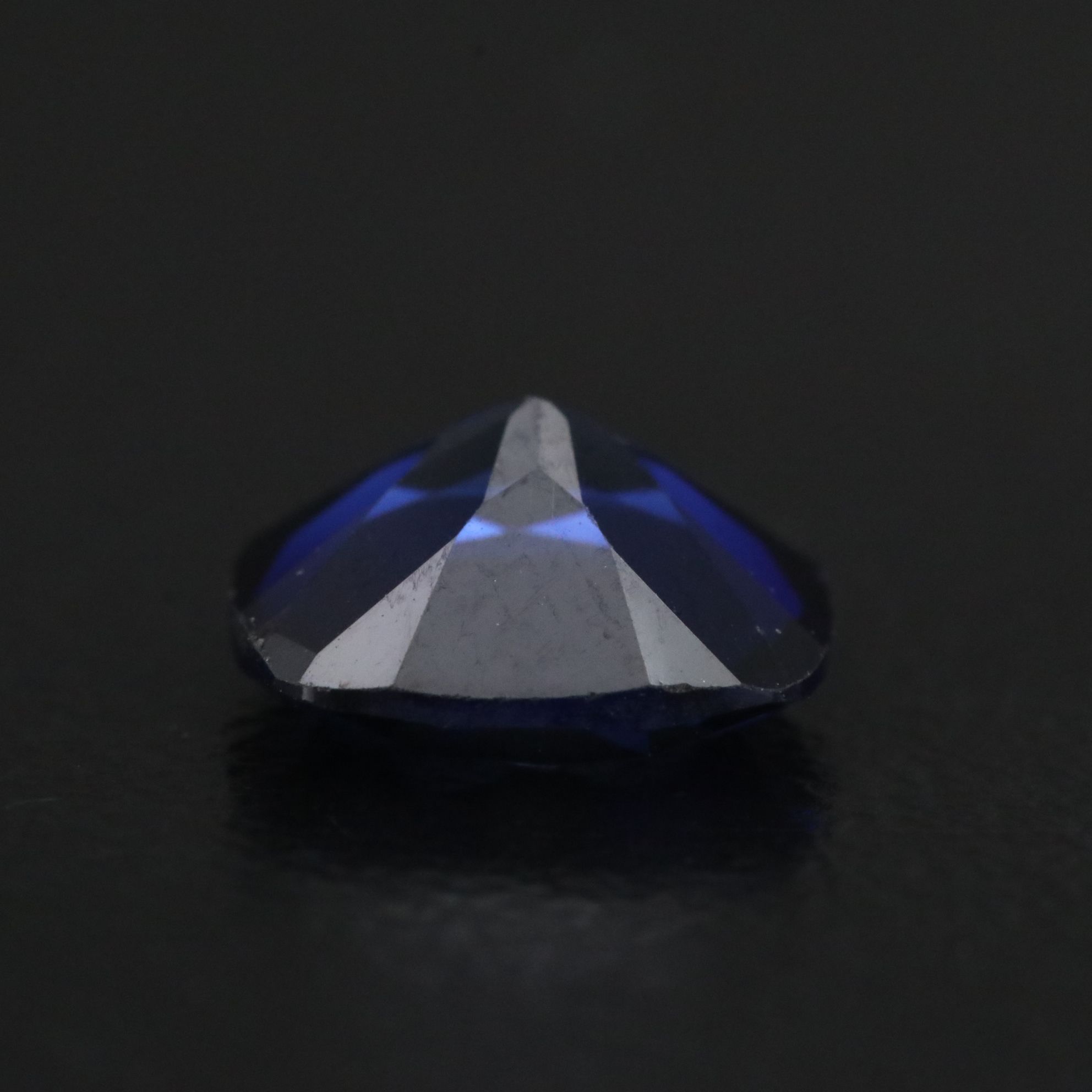 Loose 2.48 CT Lab Grown Sapphire with GIA Identification Report