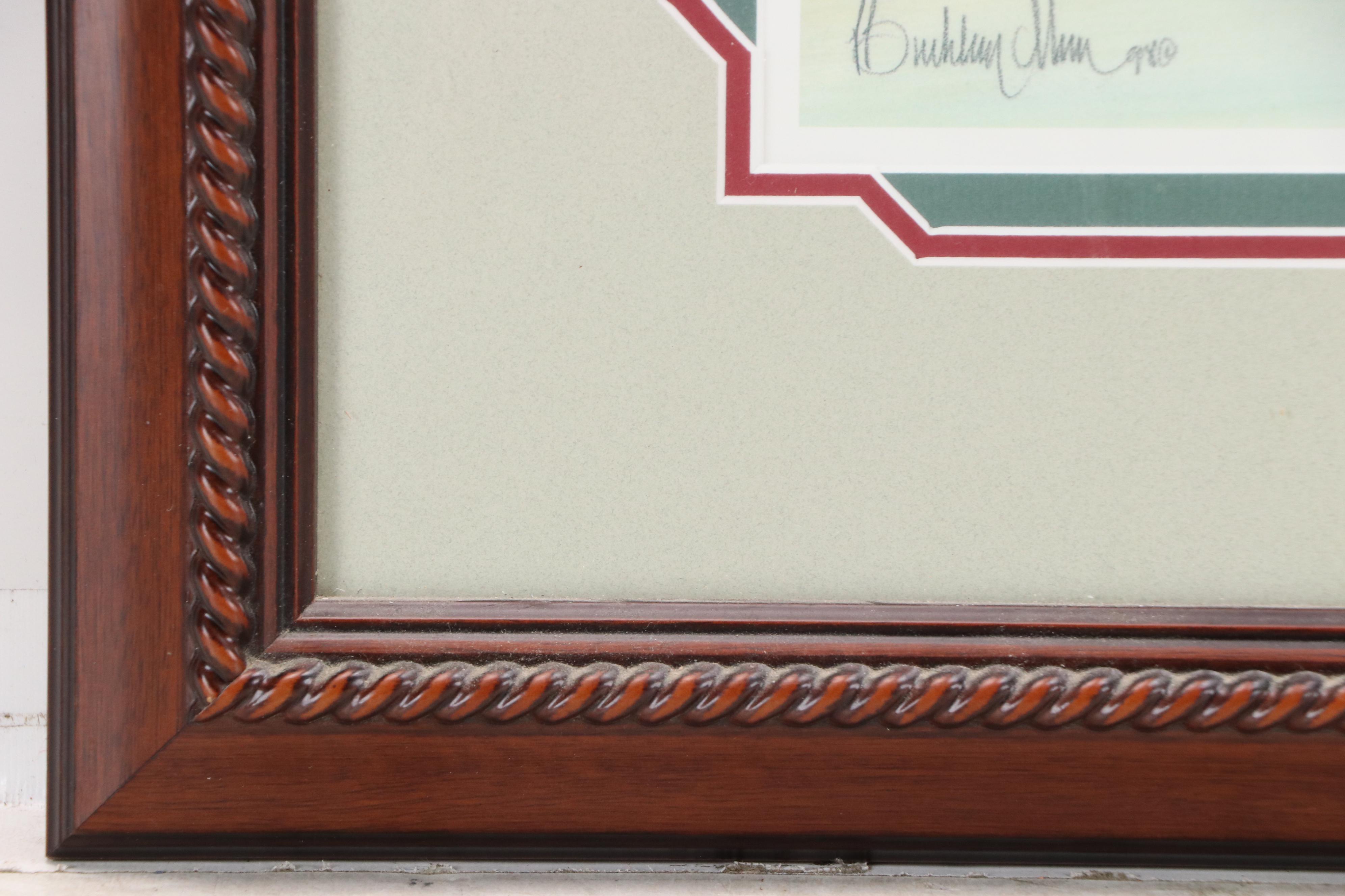 Patricia Buckley Moss Offset Lithograph "Valley Harvest," 1998