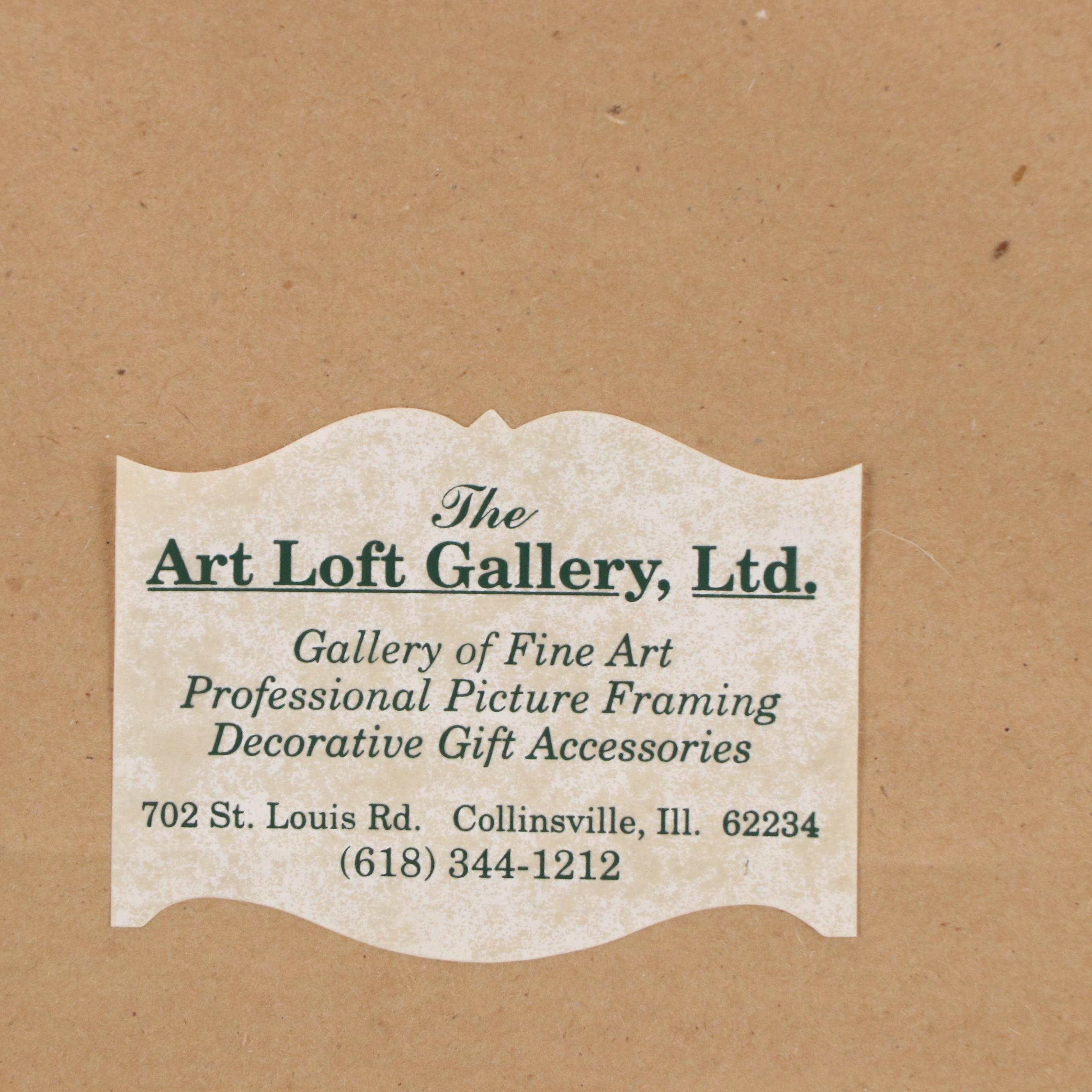 Patricia Buckley Moss Offset Lithograph "Valley Harvest," 1998