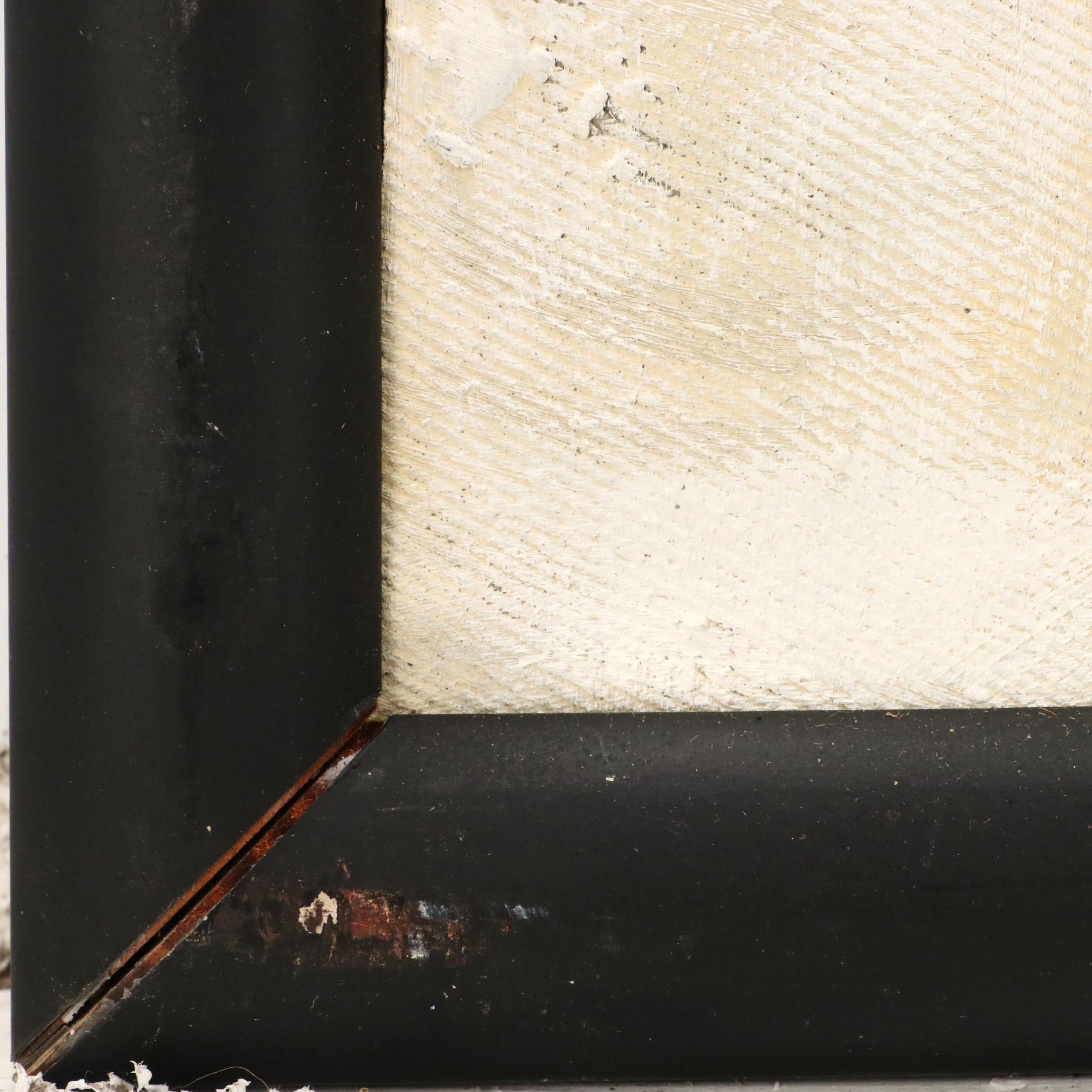 Leonie Erasmus Abstract Village Landscape Oil Painting