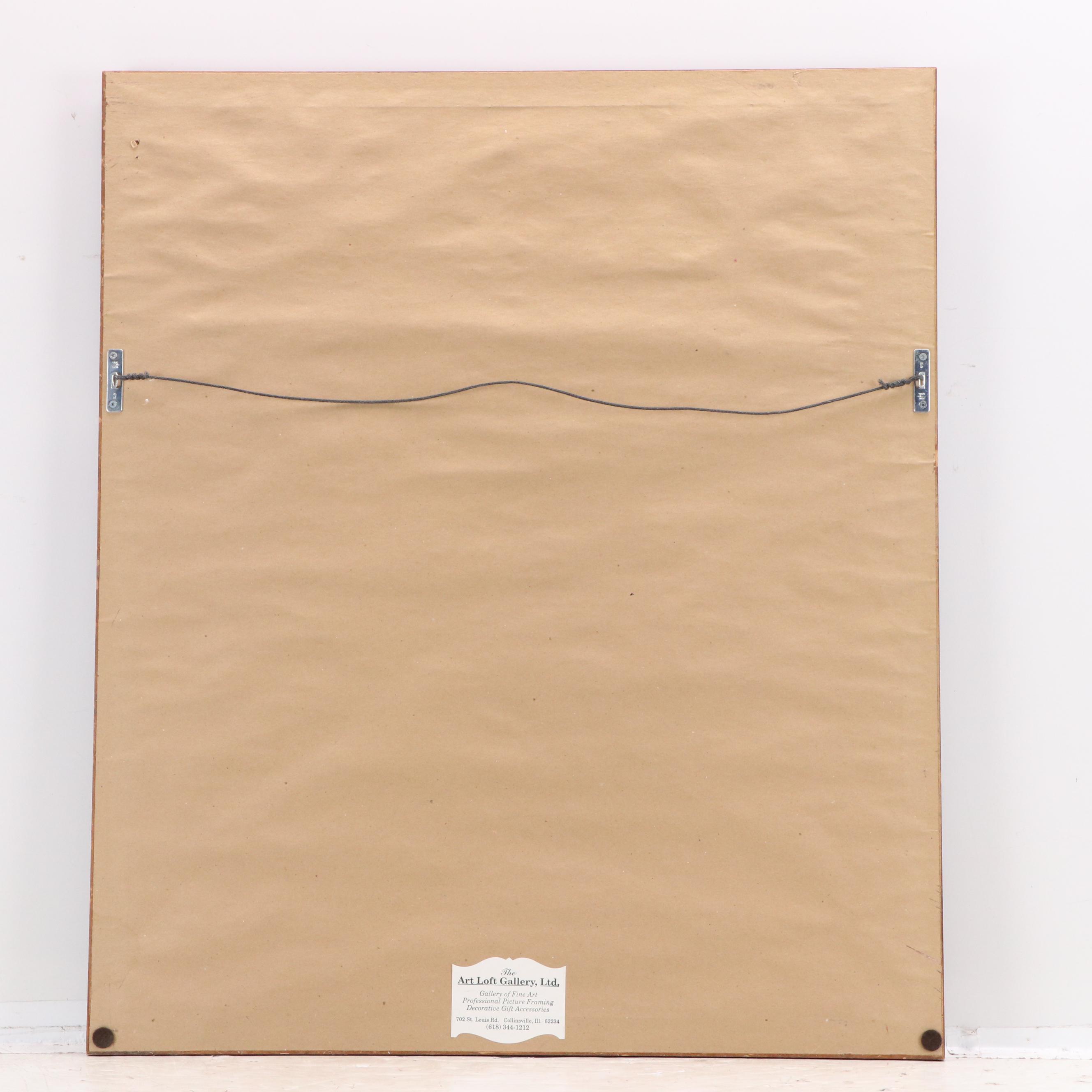 Patricia Buckley Moss Offset Lithograph "Golden Joy," 1985