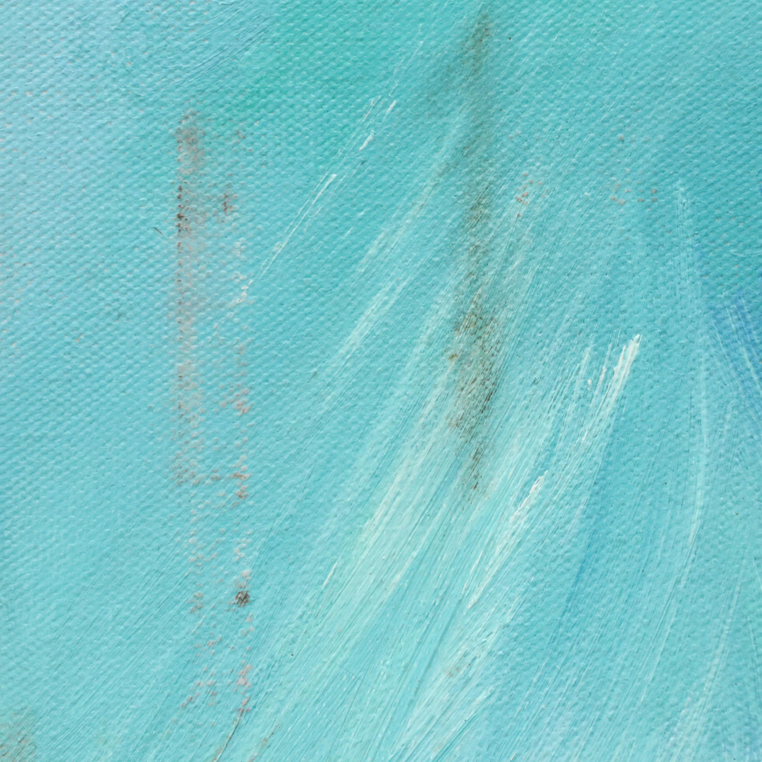 Mae Sibley Oil Painting "Walking in the Snow"