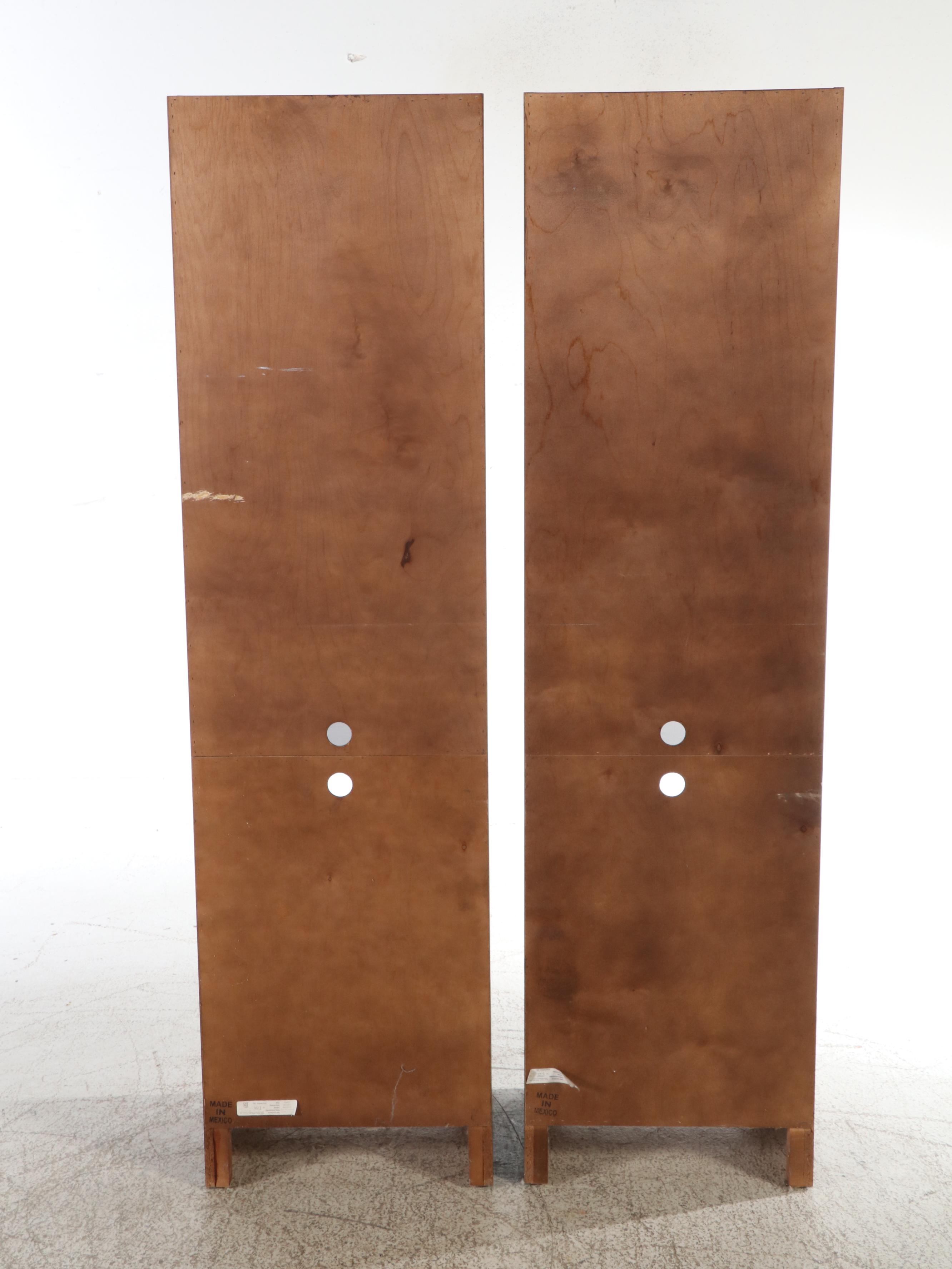 Pair of Martin Home Furnishings Traditional Style Narrow Bookcases