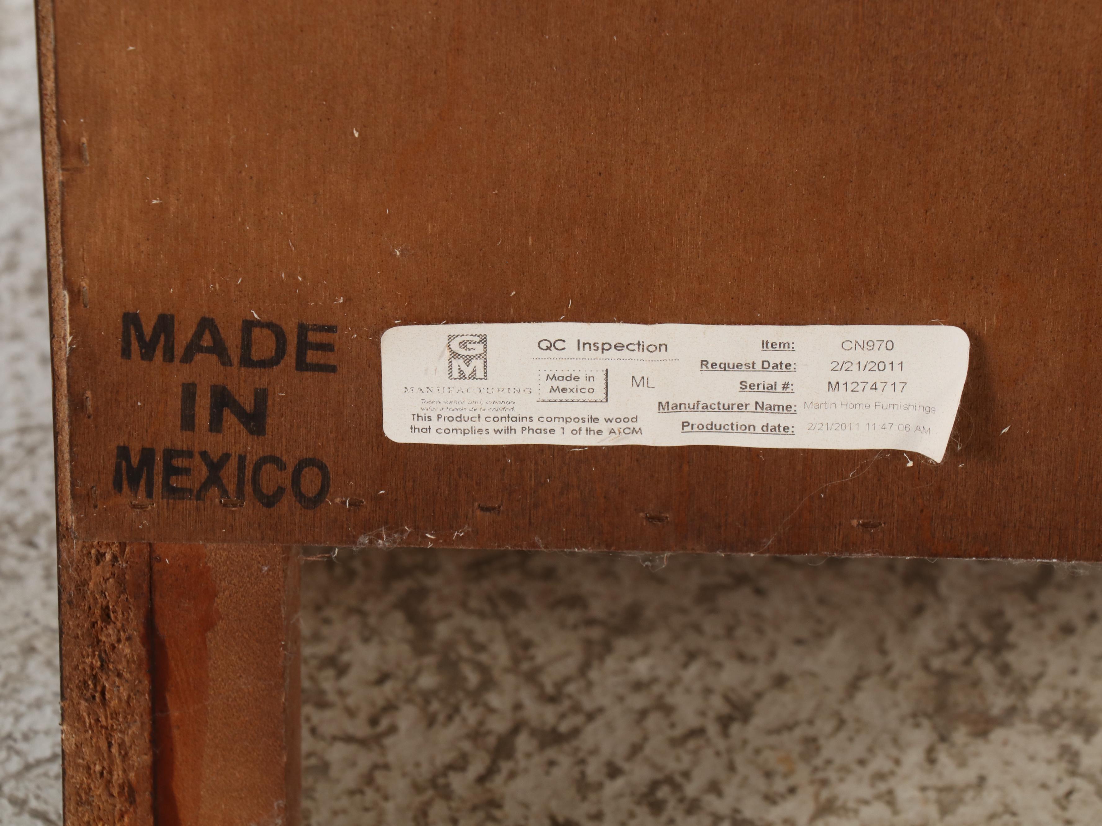 Pair of Martin Home Furnishings Traditional Style Narrow Bookcases