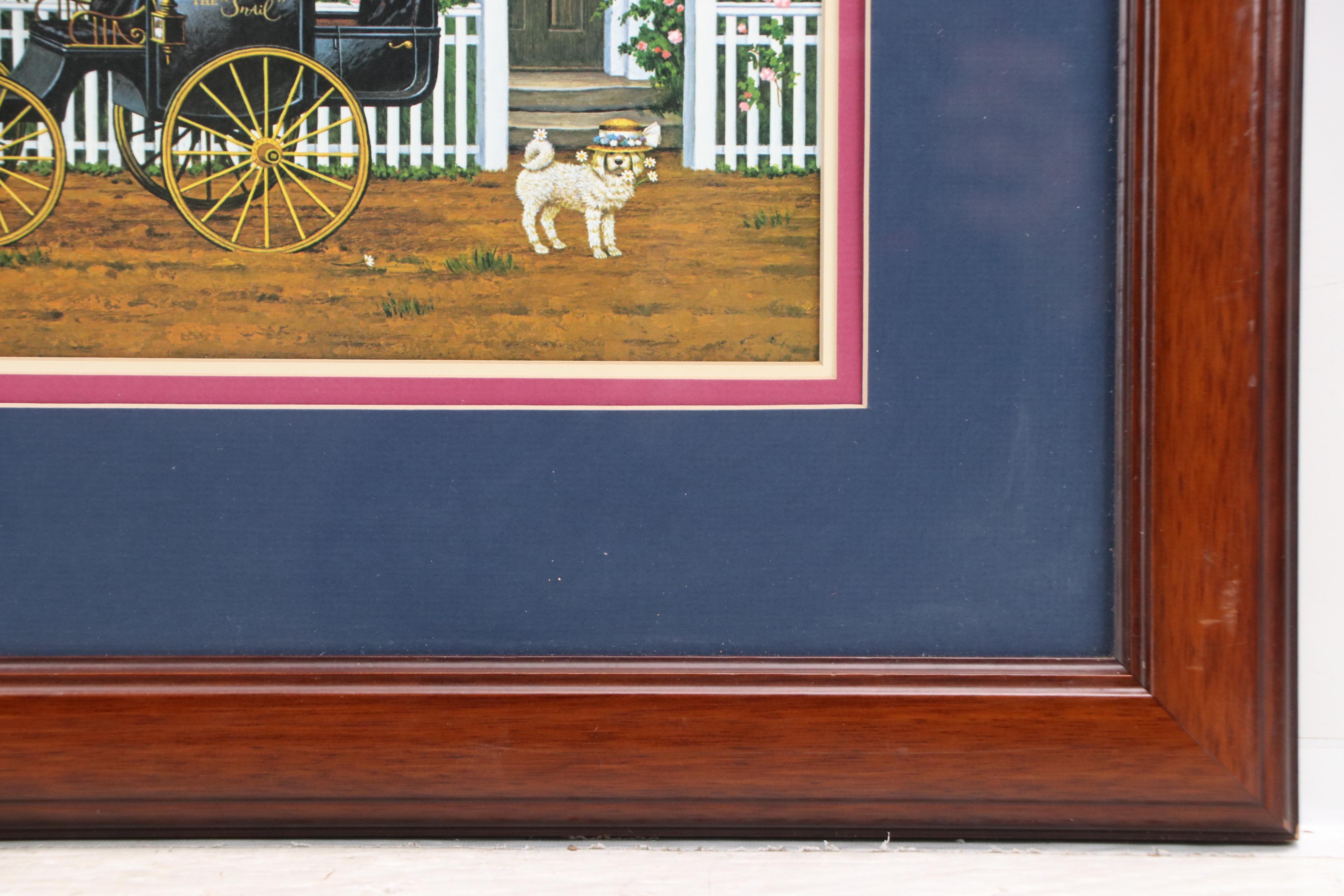 Charles Wysocki Offset Lithograph "Fun Lovin' Silly Folks," 1989