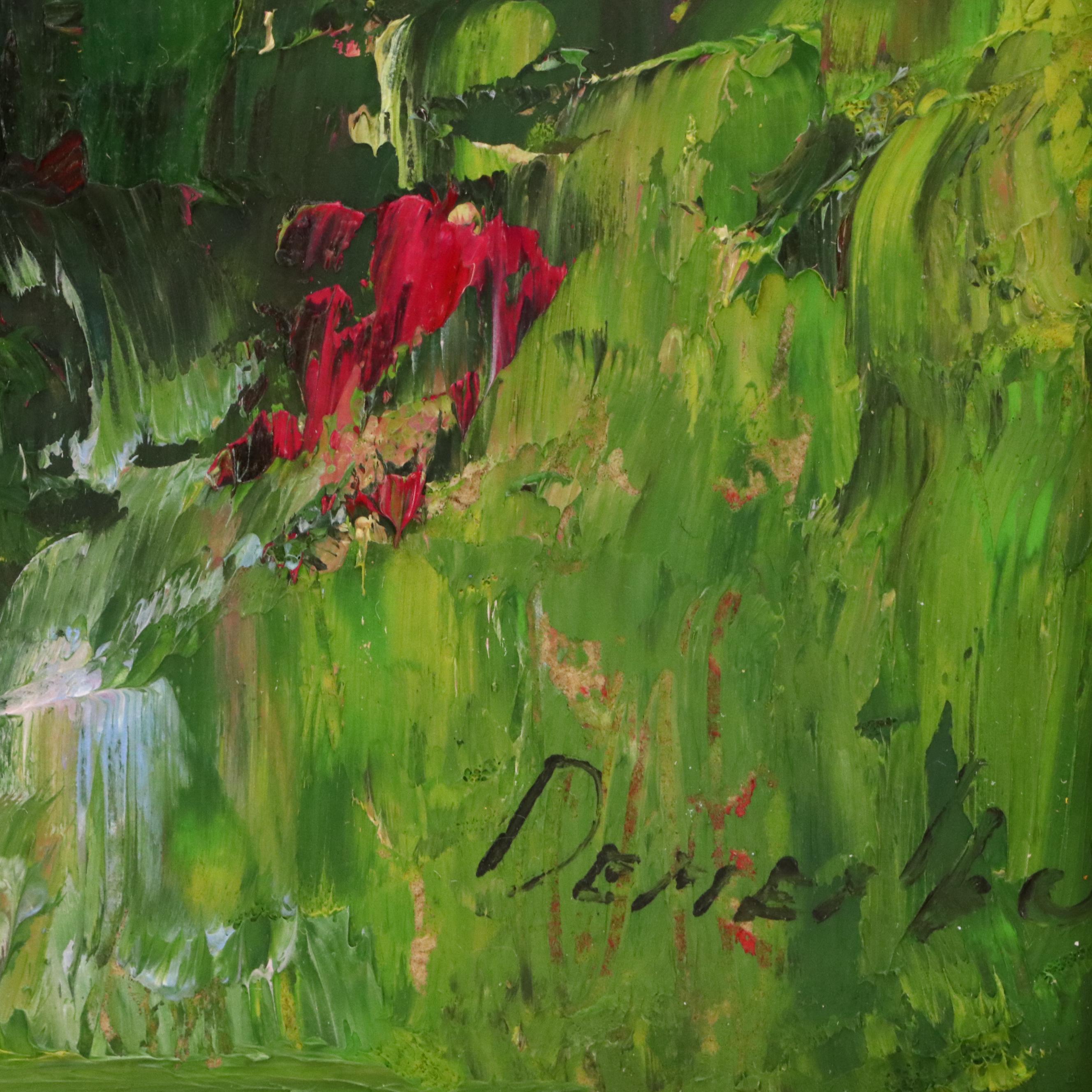 Natalia Demenko Oil Painting of Field of Wildflowers, Circa 2025