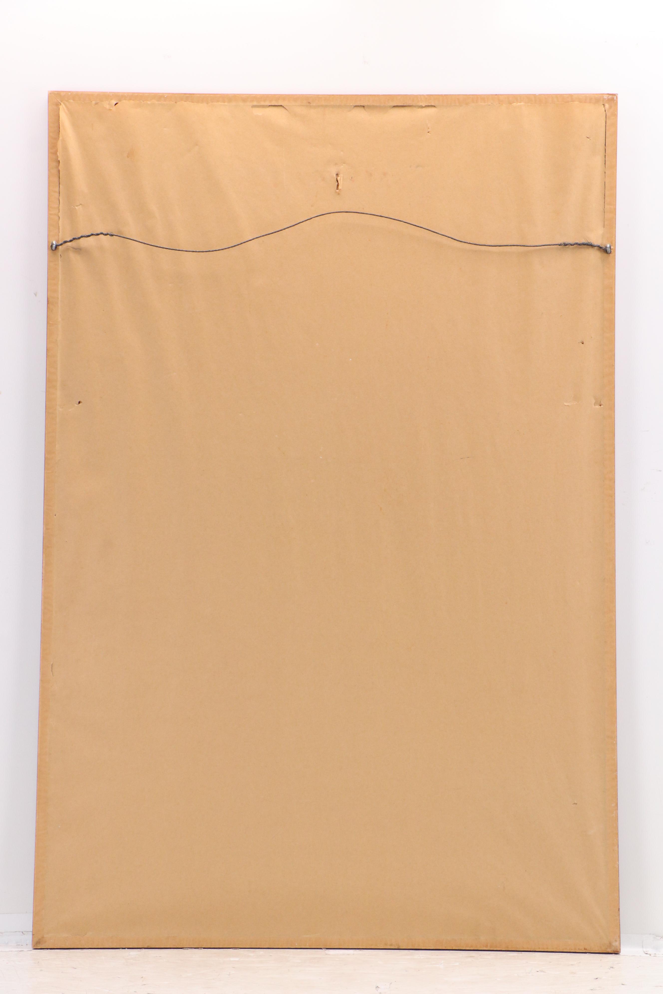 Paul E. Maxwell Modern Chromolithograph of Figure, Circa 1960