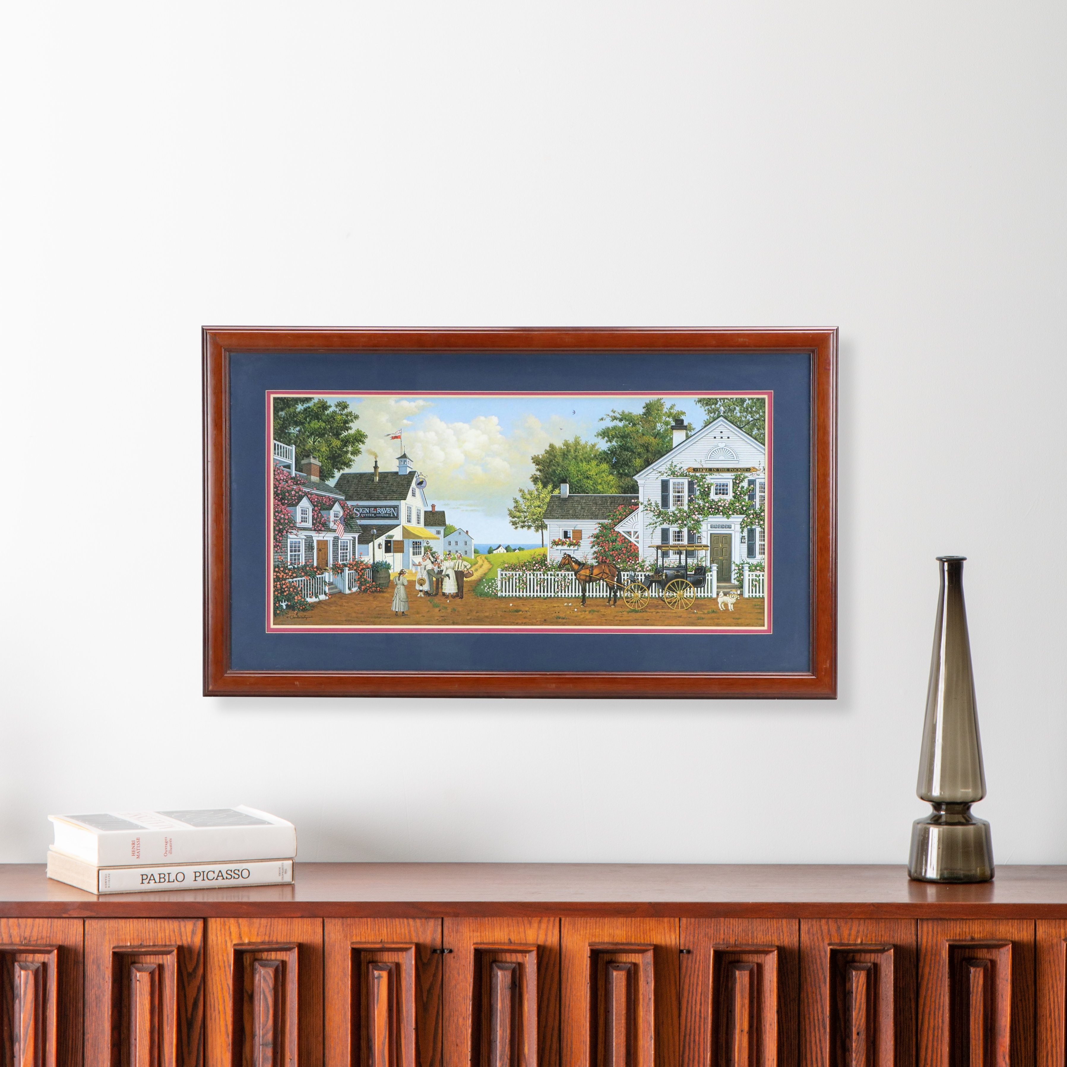 Charles Wysocki Offset Lithograph "Fun Lovin' Silly Folks," 1989