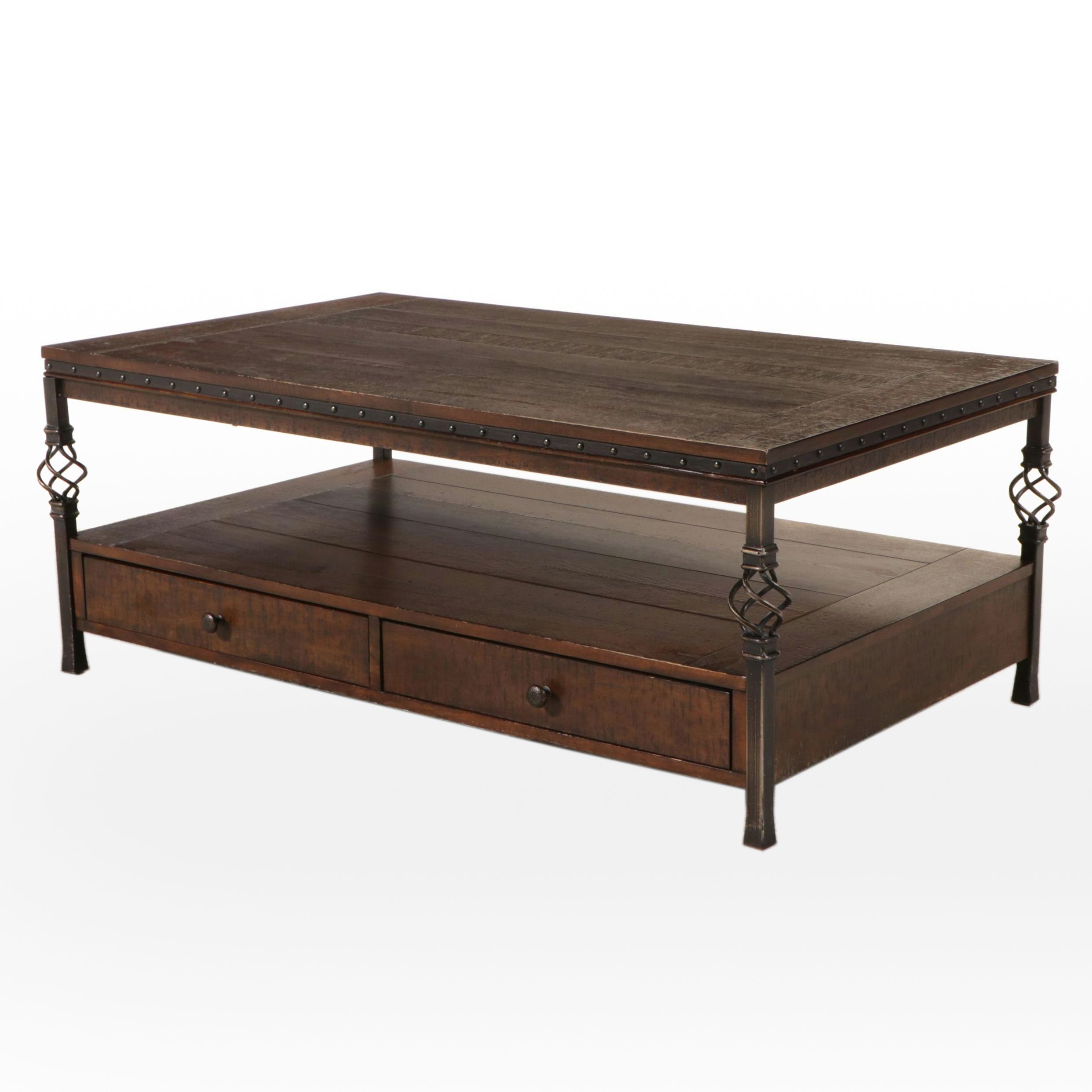 Contemporary Wooden Coffee Table