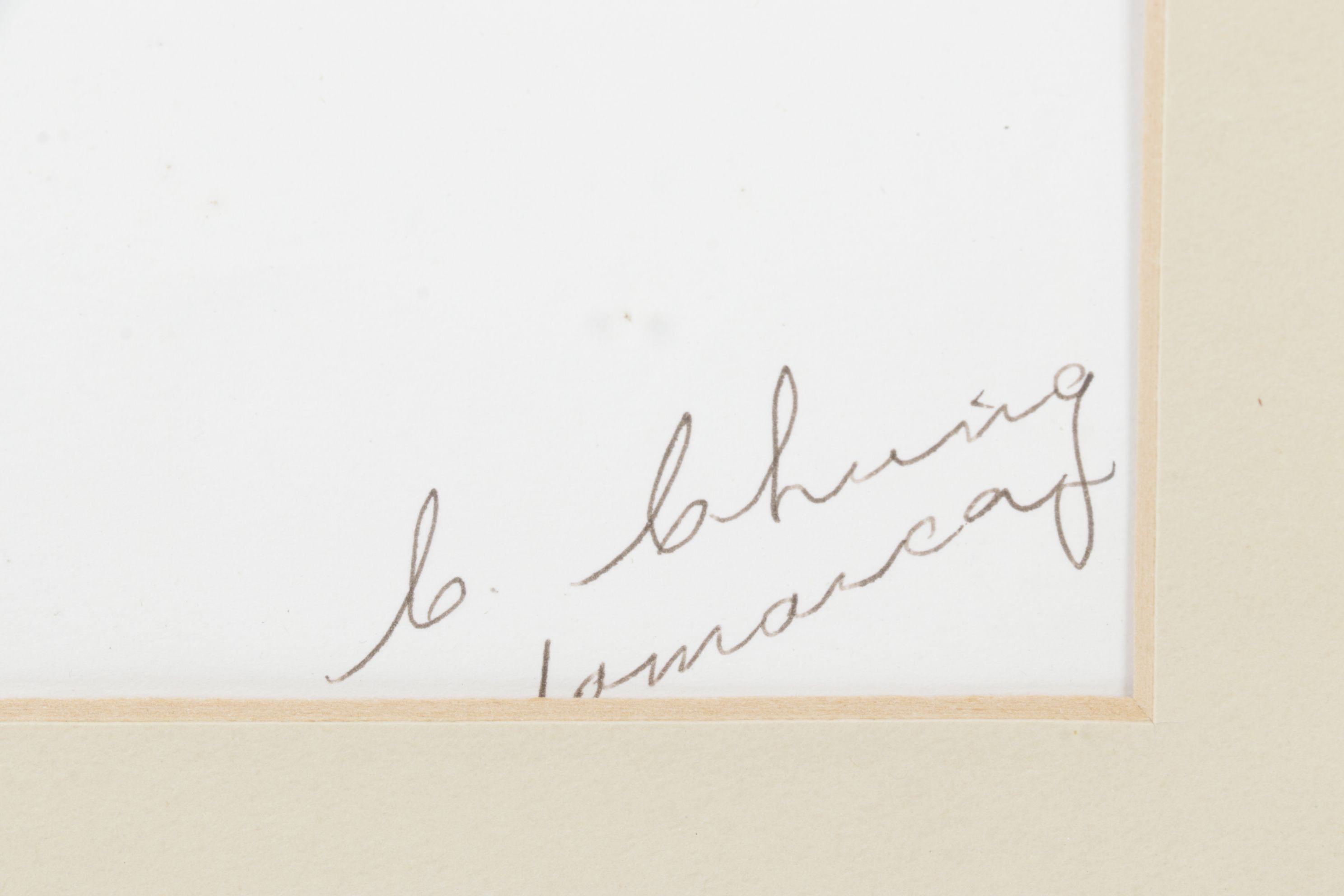 Banana Leaf Collage Mosaic of a Bird Perched in a Tree, Late 20th Century