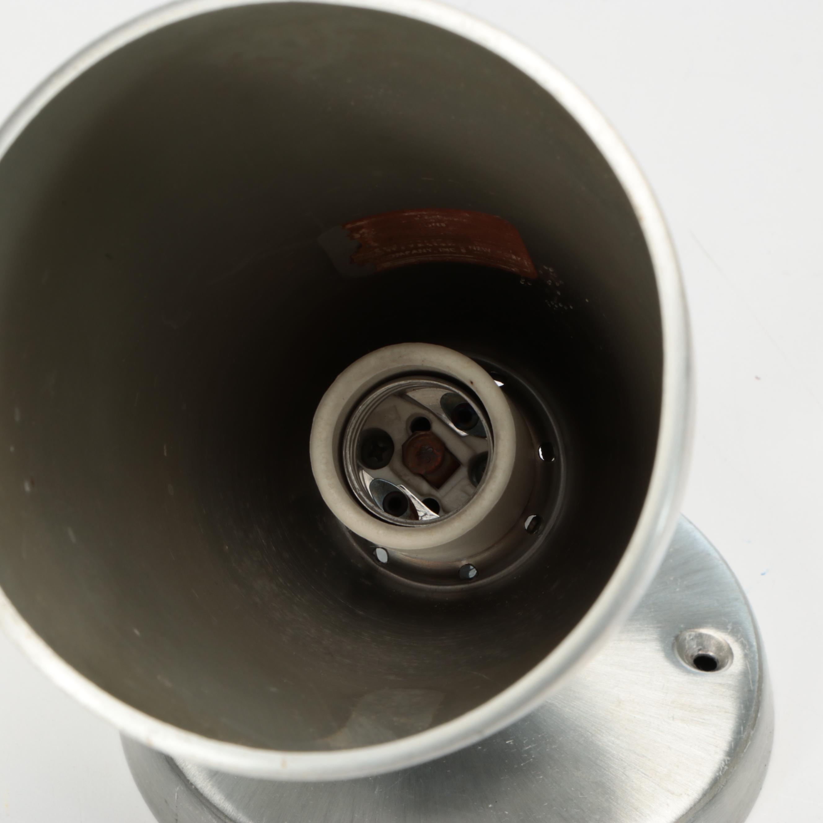 Industrial Style Aluminum Swivel Wall Sconce