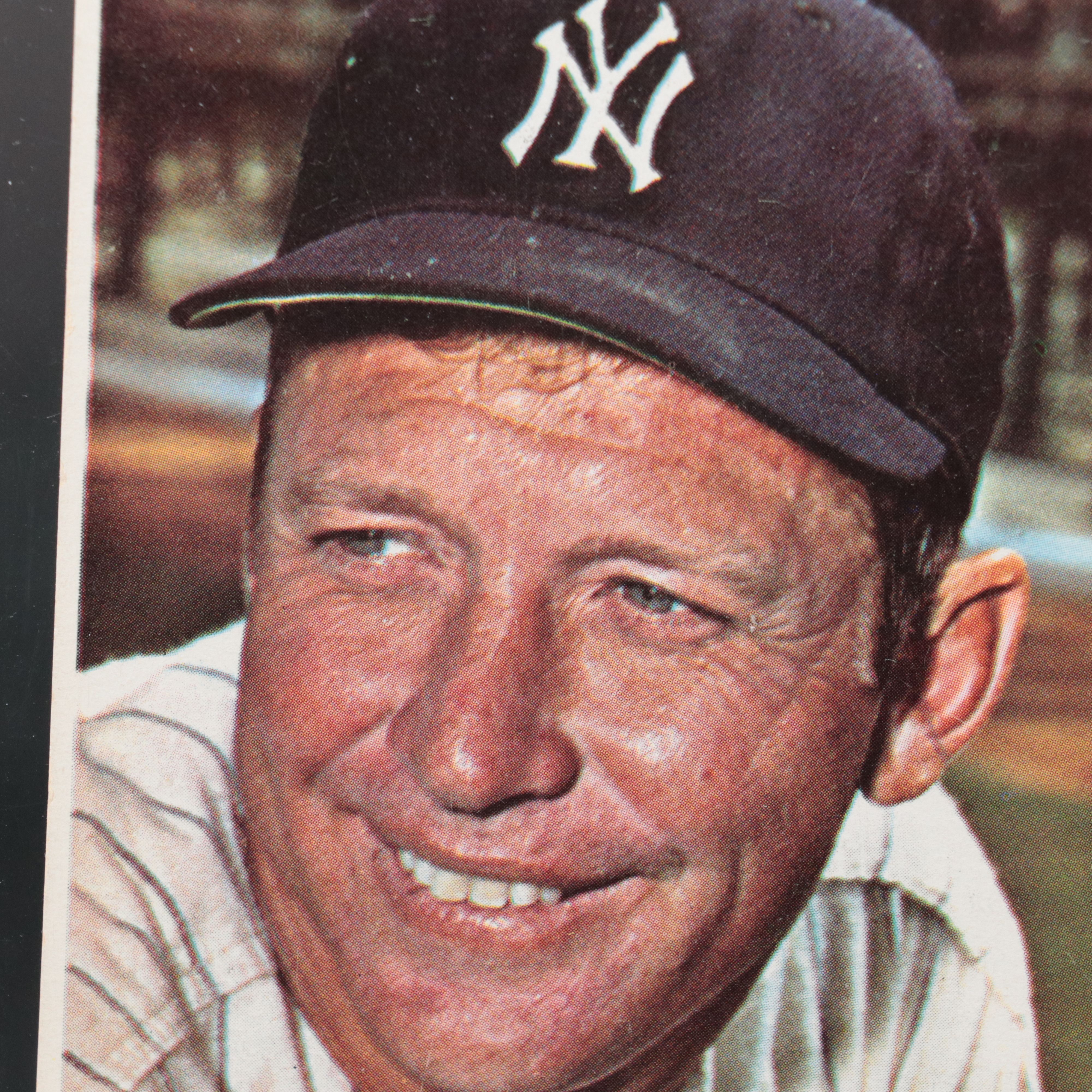 1964 Topps Giants Mickey Mantle New York Yankees Baseball Card