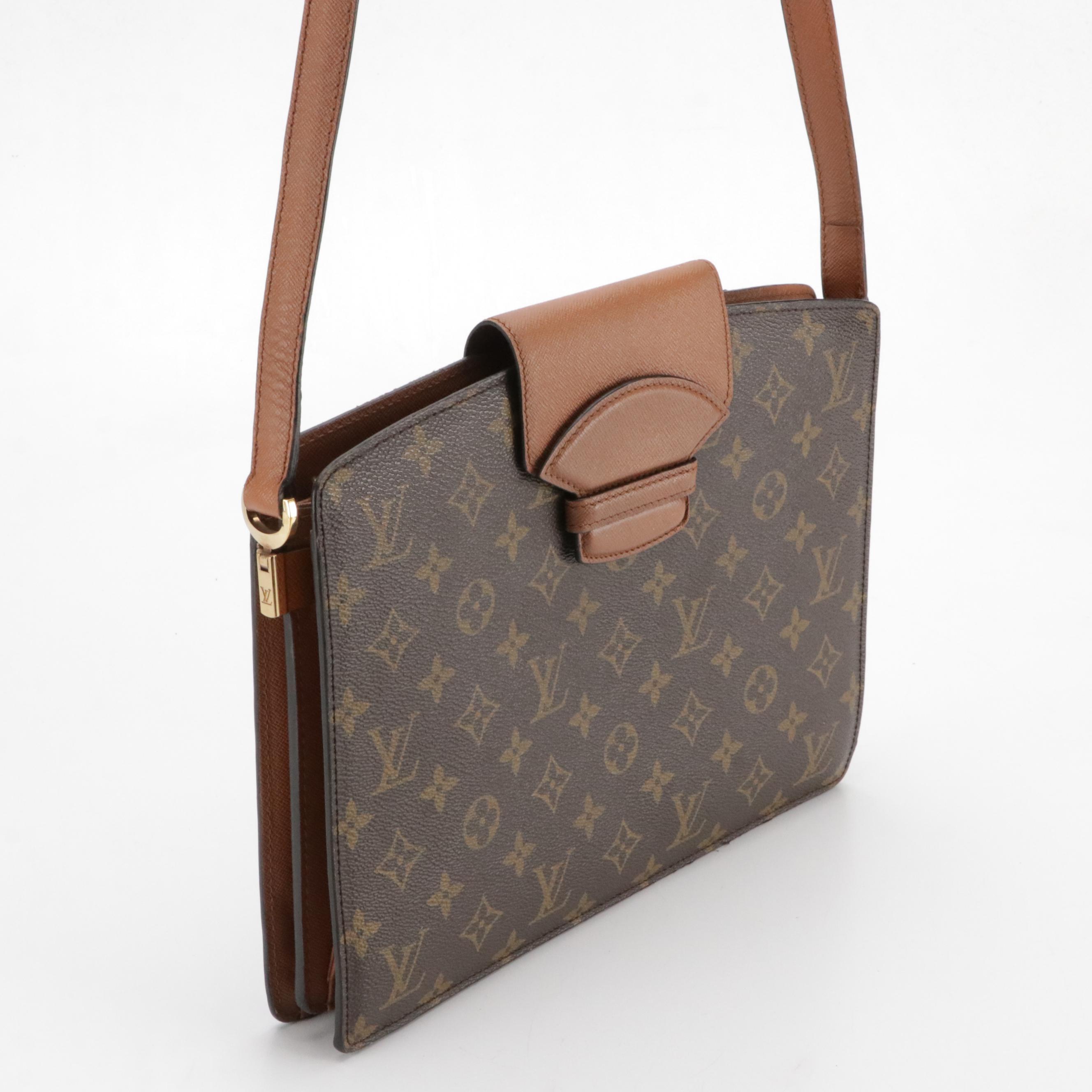 Louis Vuitton Courcelles Shoulder Bag in Monogram Canvas