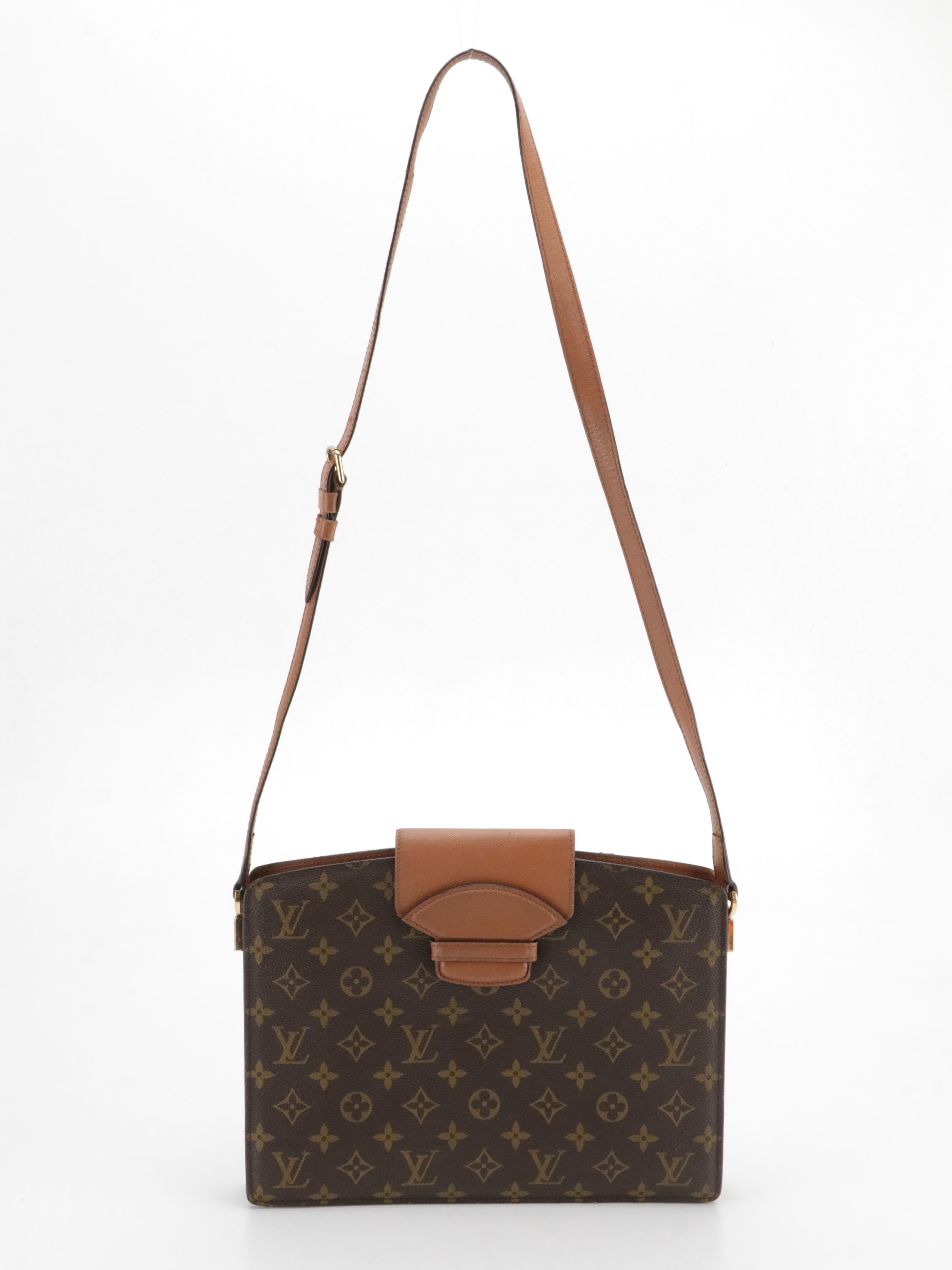 Louis Vuitton Courcelles Shoulder Bag in Monogram Canvas
