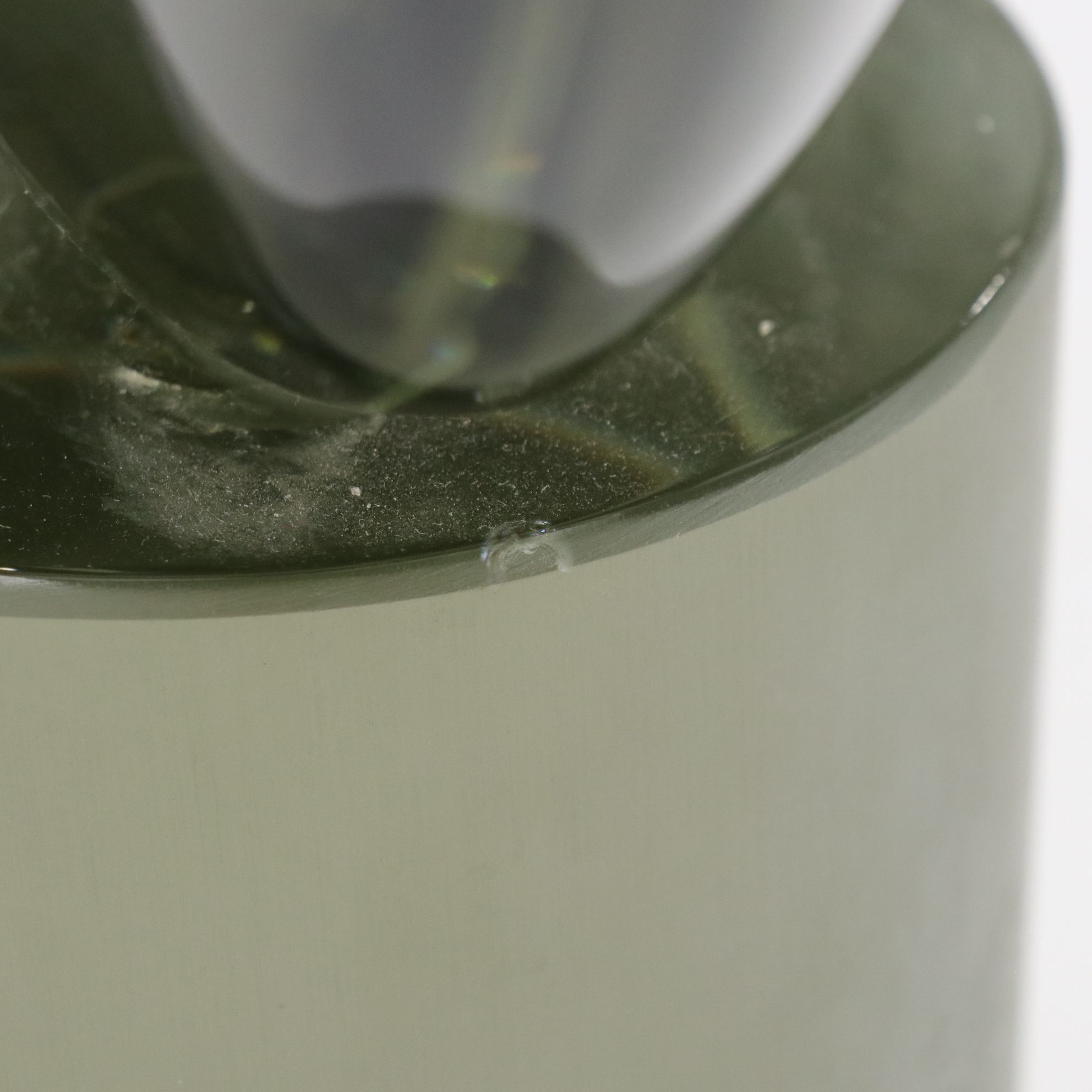 Seguso Vetri d'Arte Murano Glass Spiral Sculpture, Mid to Late 20th Century