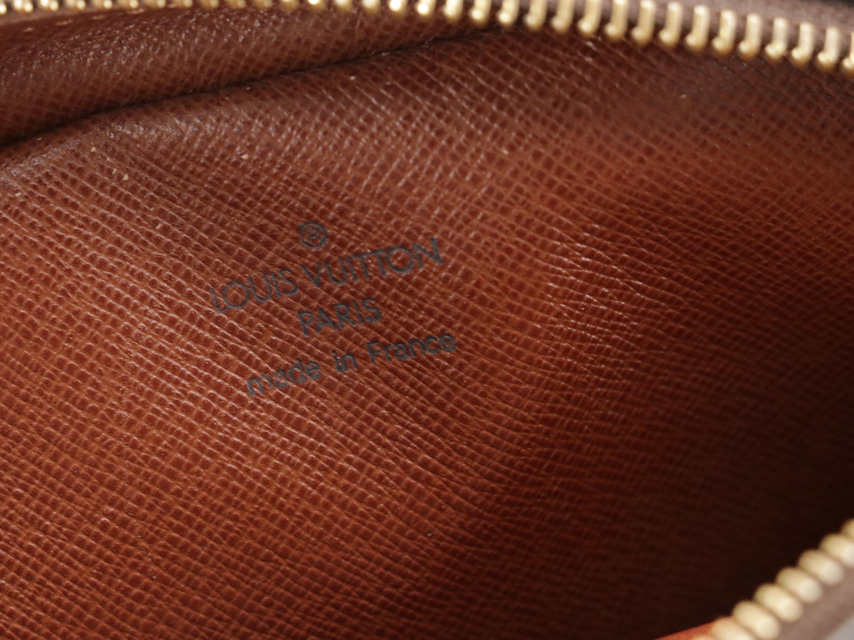 Louis Vuitton Amazone Crossbody Bag in Monogram Canvas and Vachetta Leather