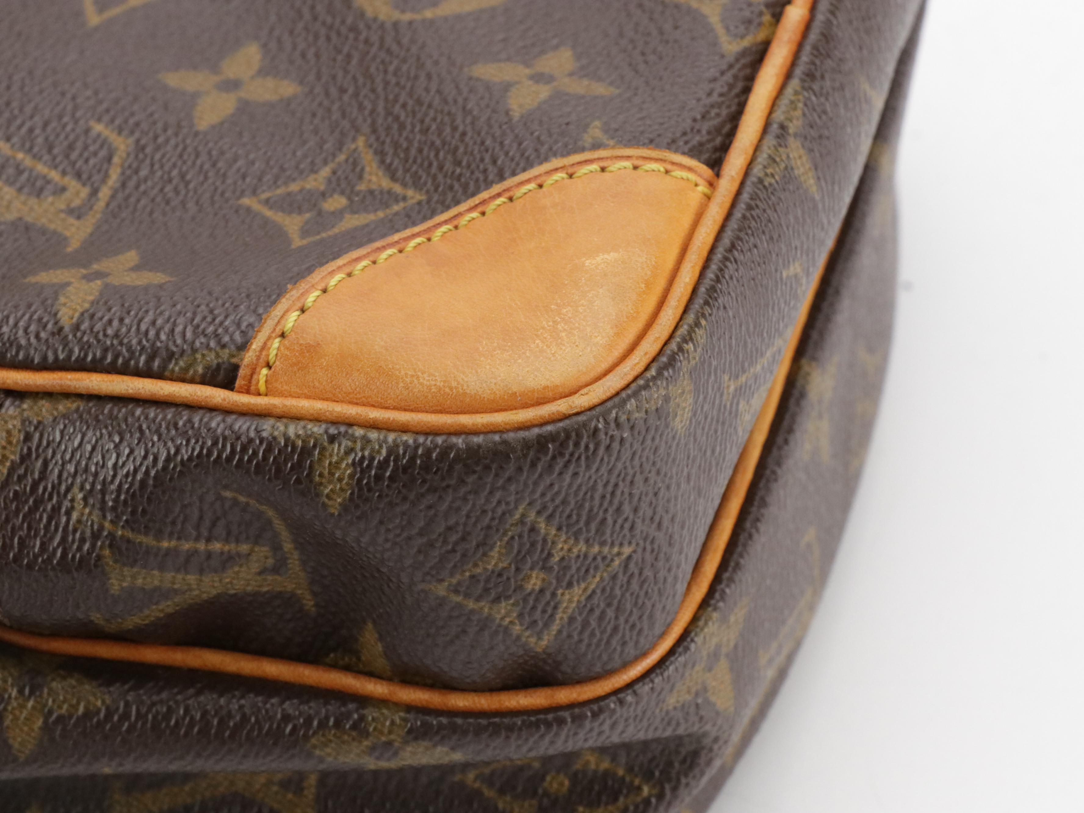 Louis Vuitton Amazone Crossbody Bag in Monogram Canvas and Vachetta Leather