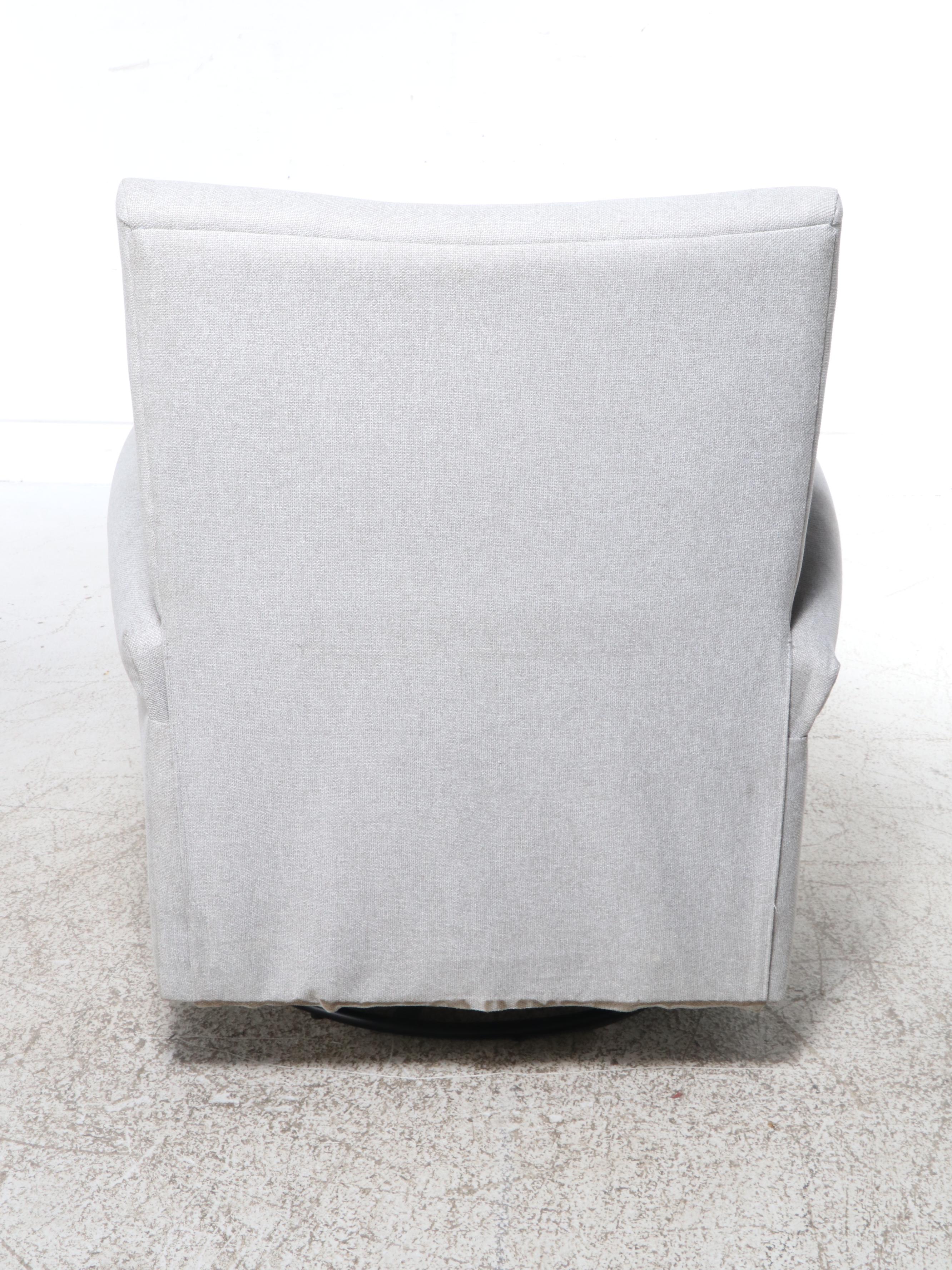 Upholstered Swivel Recliner