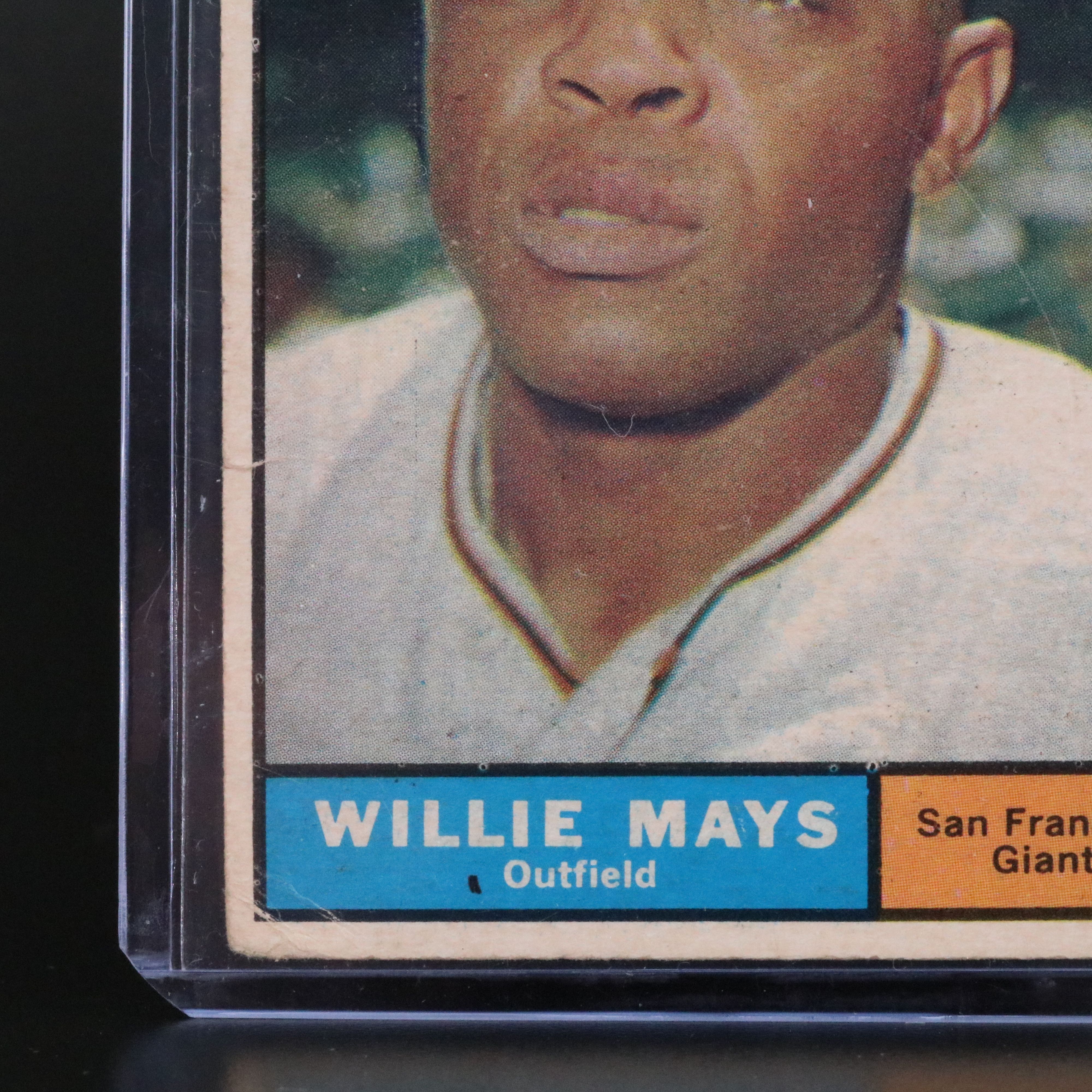 1961 Topps Willie Mays San Francisco Giants Baseball Card