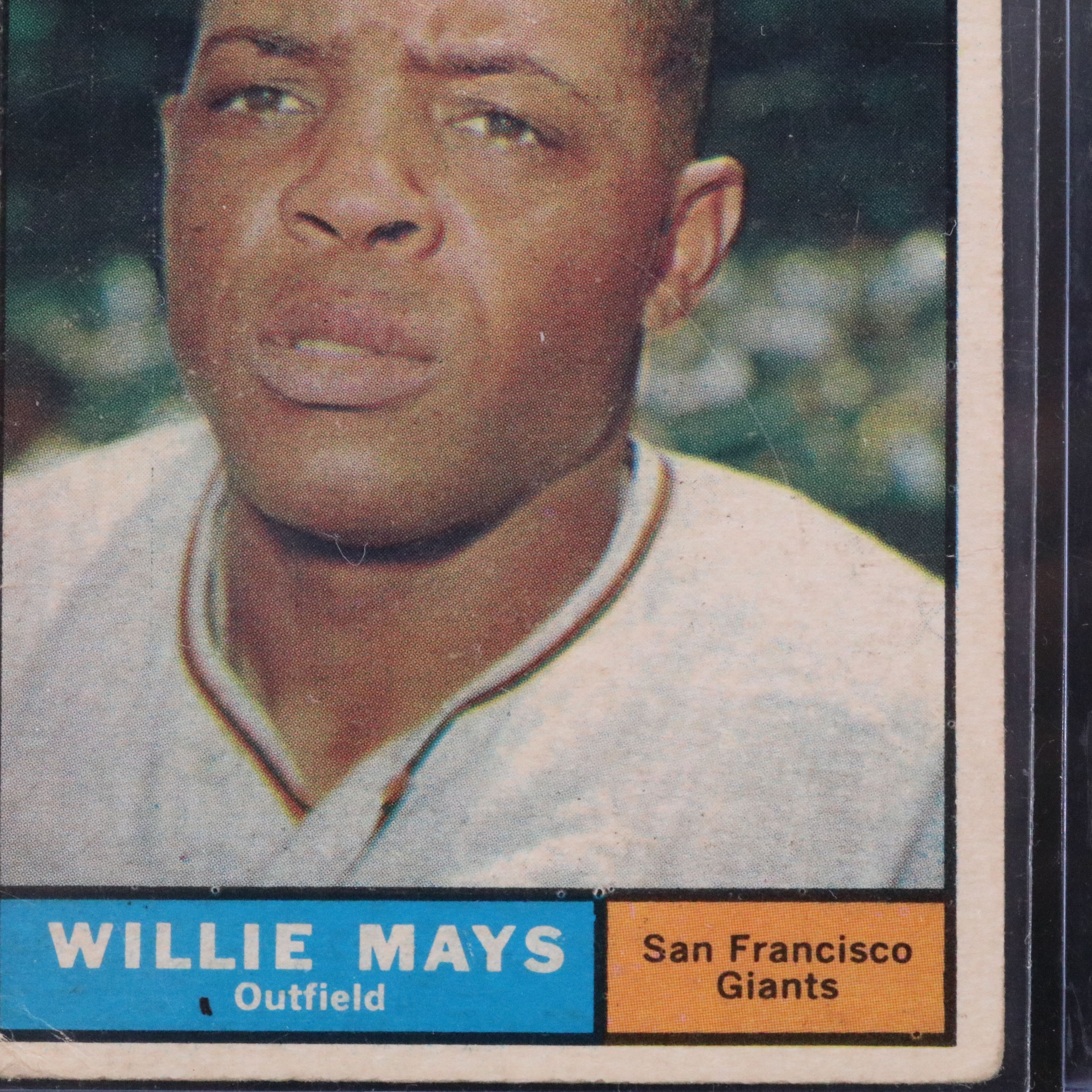 1961 Topps Willie Mays San Francisco Giants Baseball Card