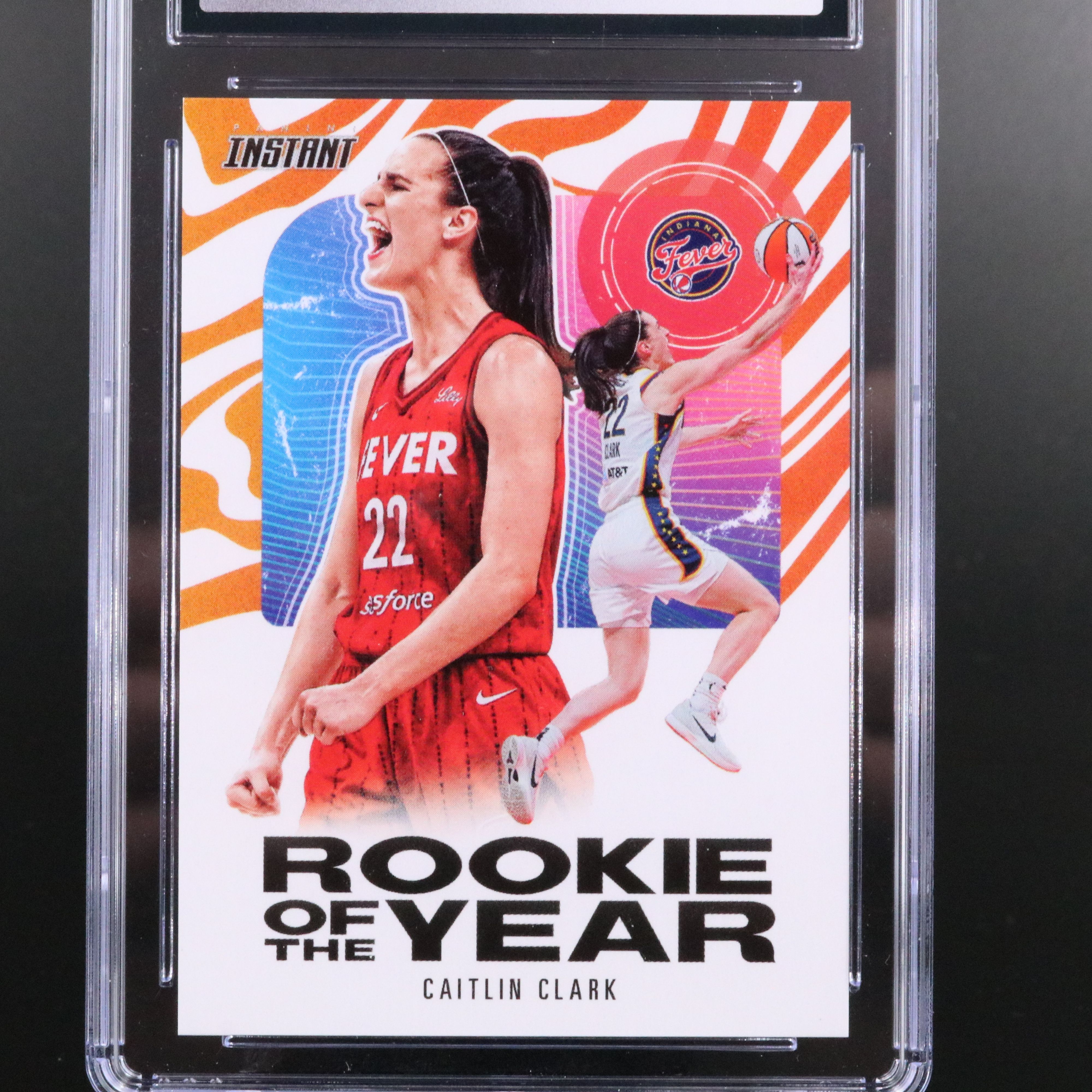 2024-25 Panini Instant Caitlin Clark Rookie of the Year Card Graded CGC 10