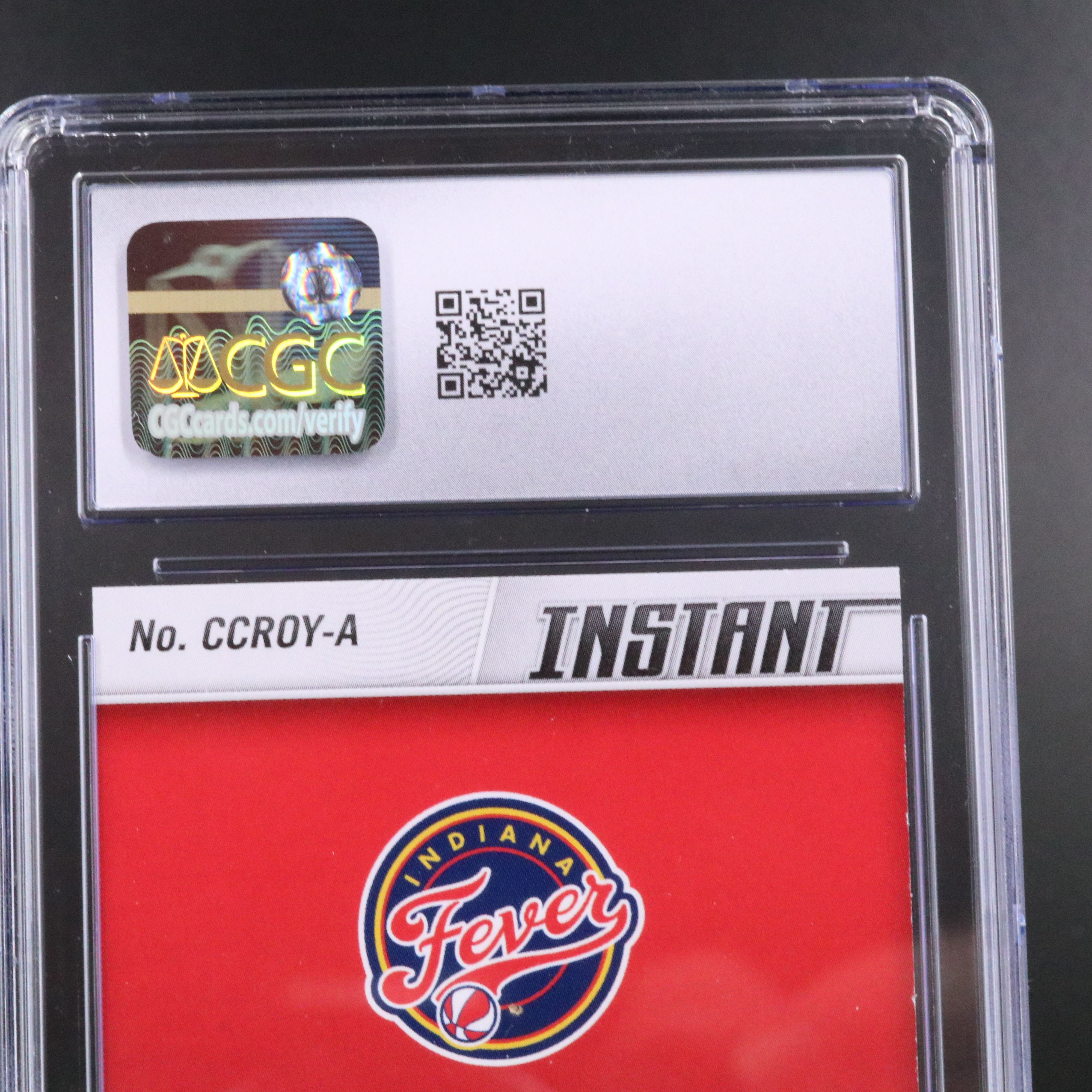 2024-25 Panini Instant Caitlin Clark Rookie of the Year Card Graded CGC 10