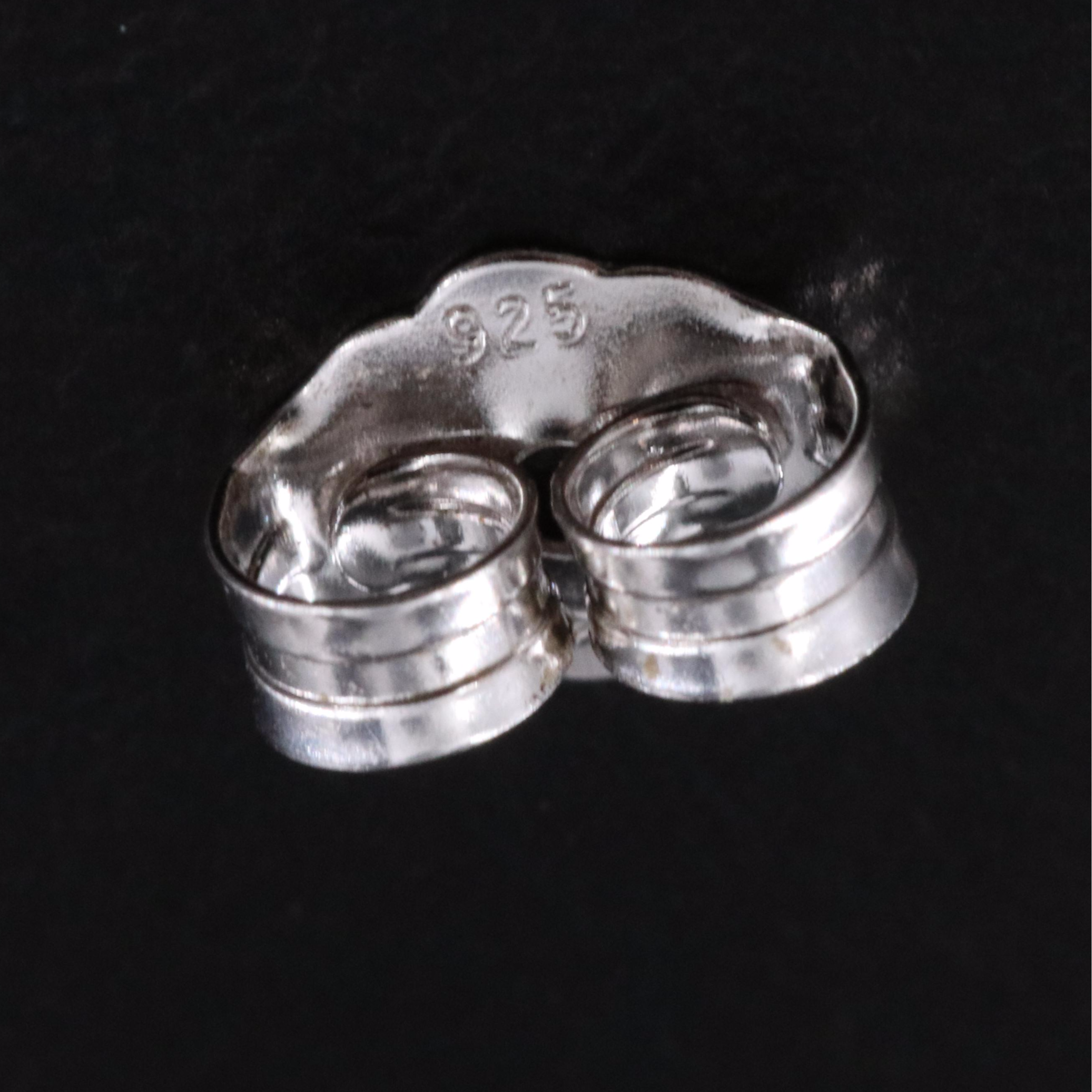 Sterling White Sapphire Earrings