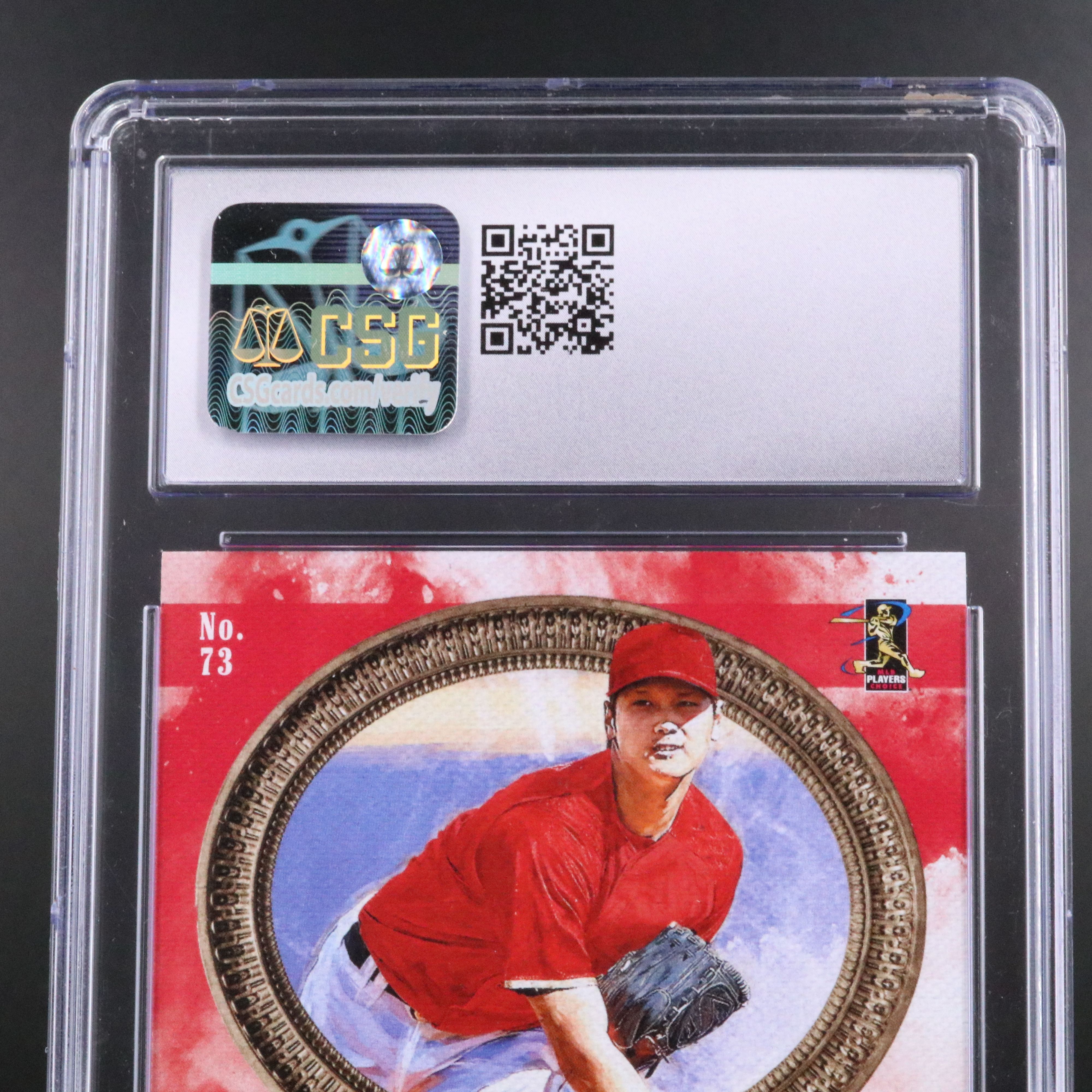 2018 Diamond Kings Shohei Ohtani Rookie Baseball Card Graded CSG 10