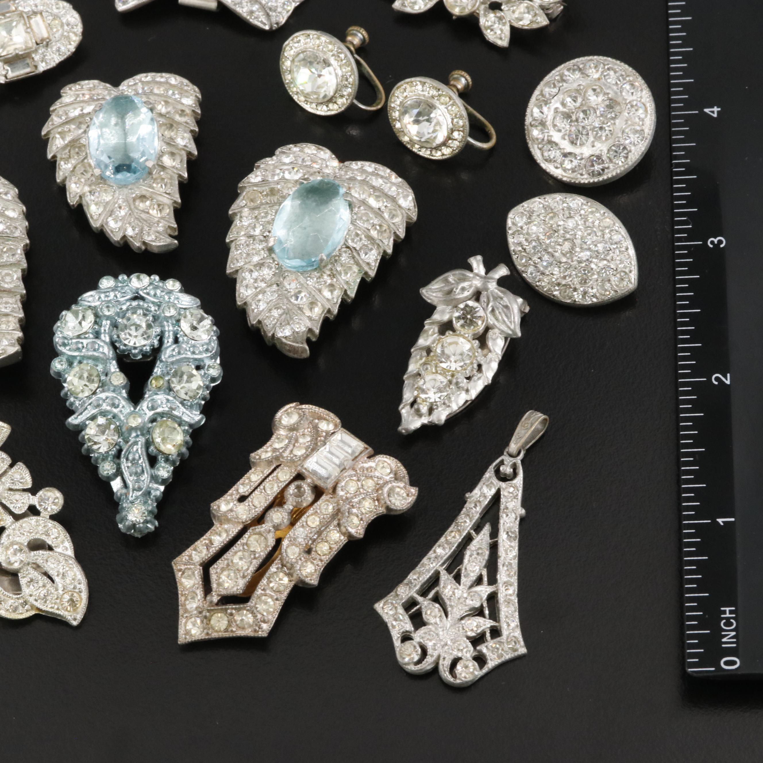 Vintage Rhinestone Jewelry Collection
