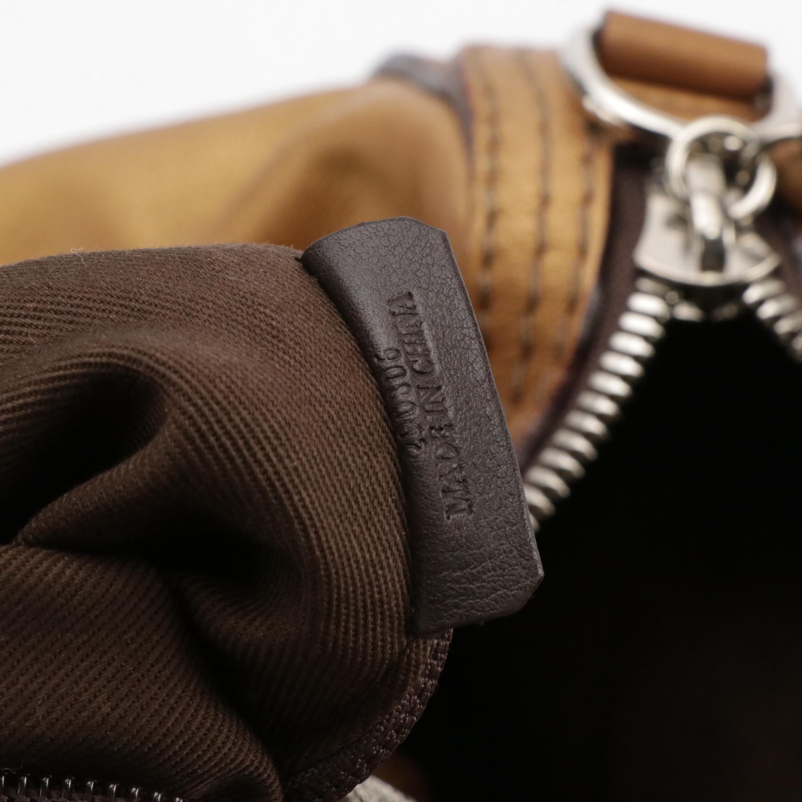 Loewe Large Fiesta Two-Way Bag in Golden Metallic Calfskin Leather