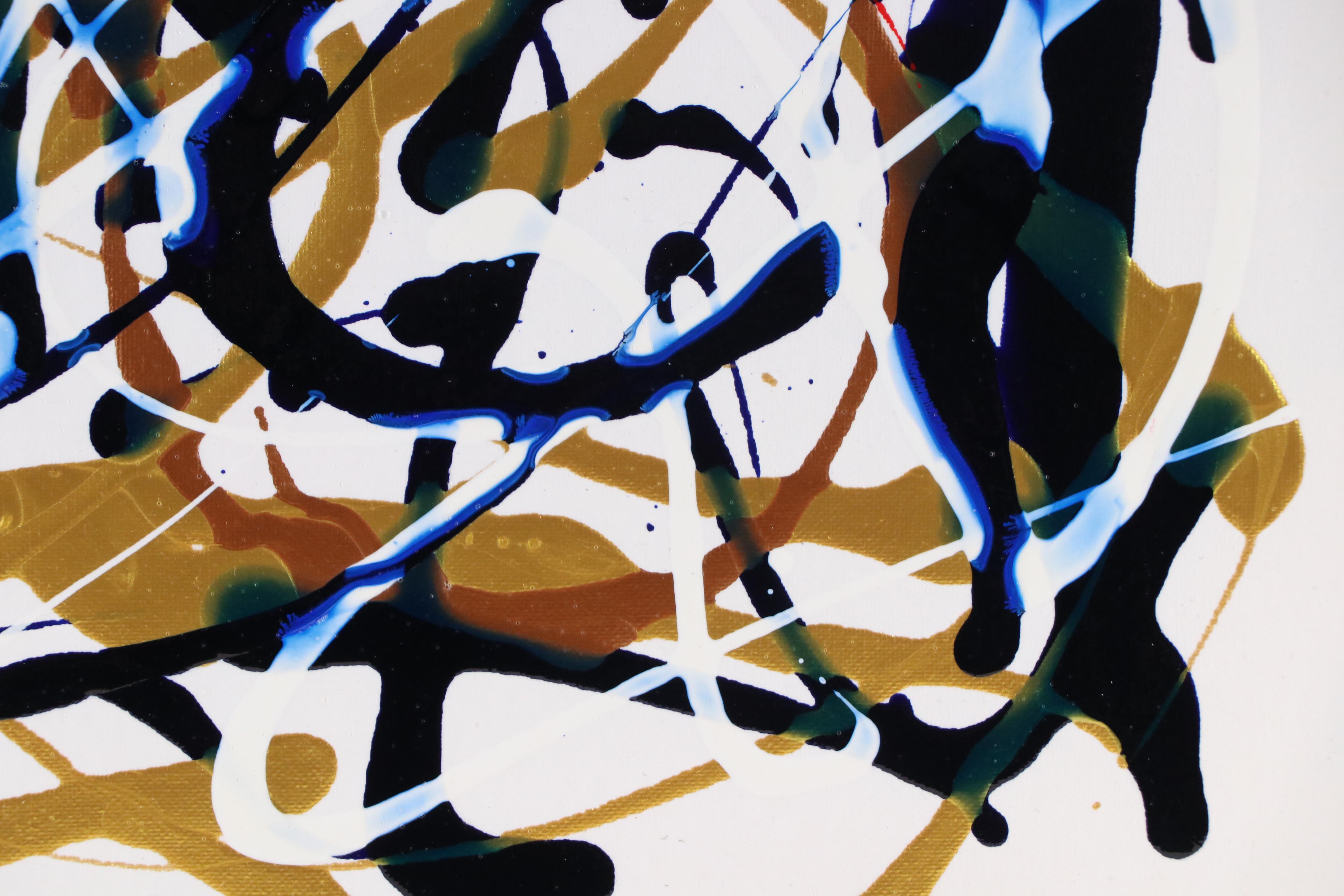 Robert Lackney Acrylic Painting "Litch," 21st Century