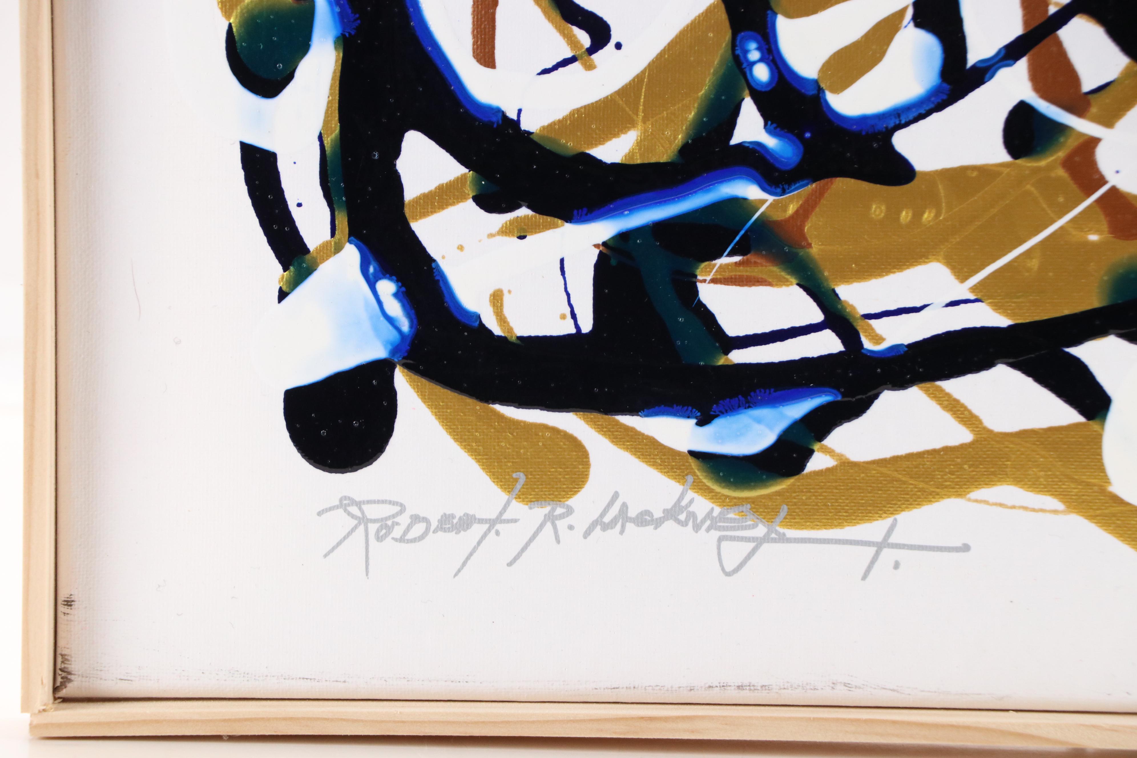 Robert Lackney Acrylic Painting "Litch," 21st Century