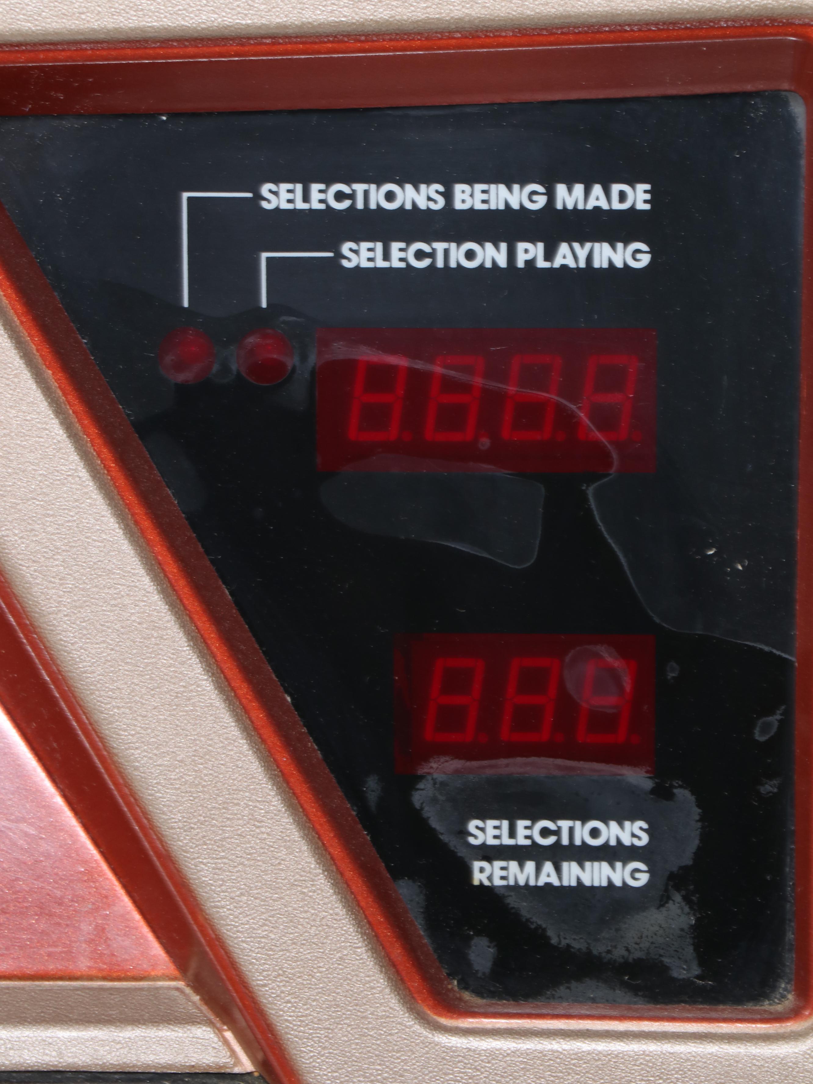 Rowe International, Inc. AMi Vinyl Record Single and CD Jukebox, Late 20th C.