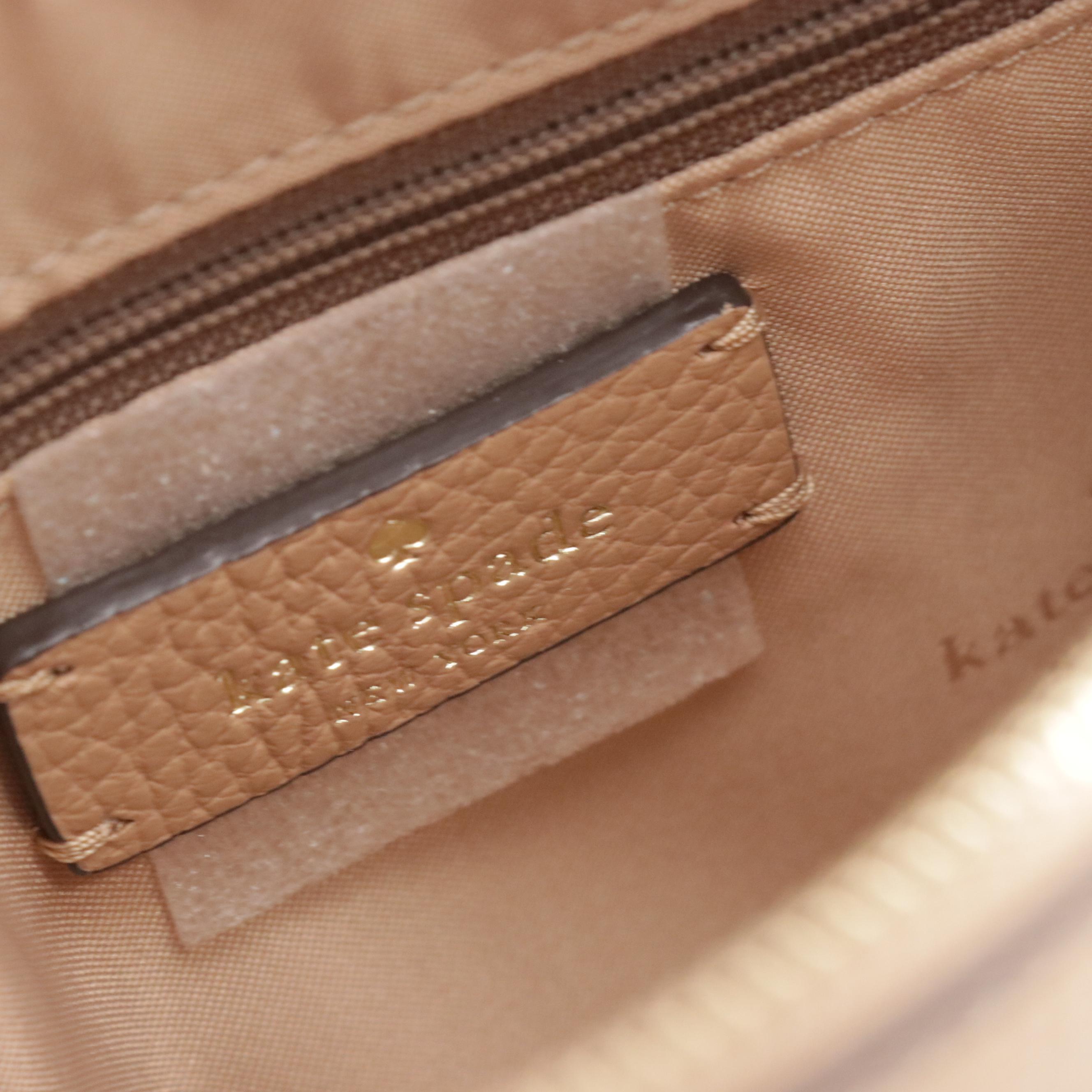 Kate Spade Monica Crossbody Bag in Color-Block Pebbled Leather, With Tags