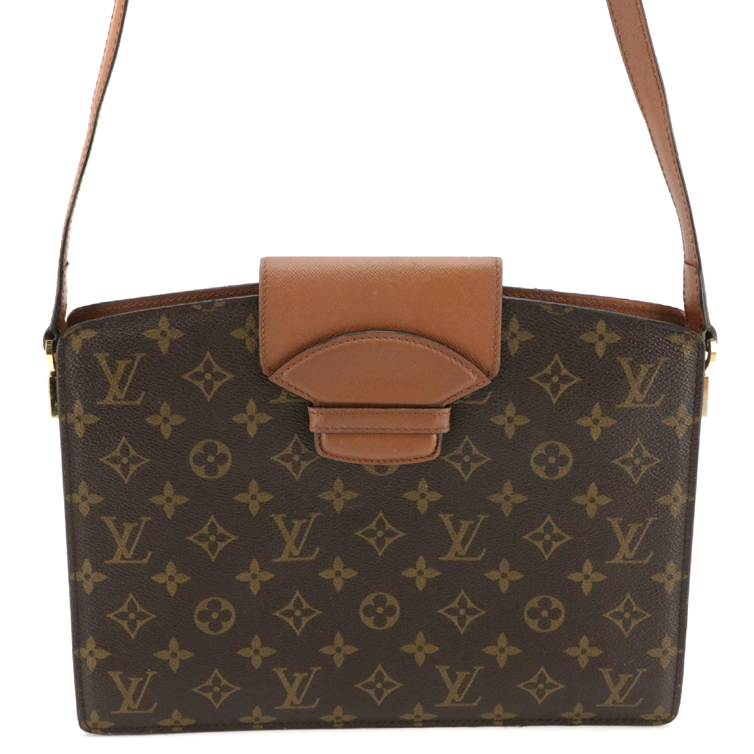 Louis Vuitton Courcelles Shoulder Bag in Monogram Canvas