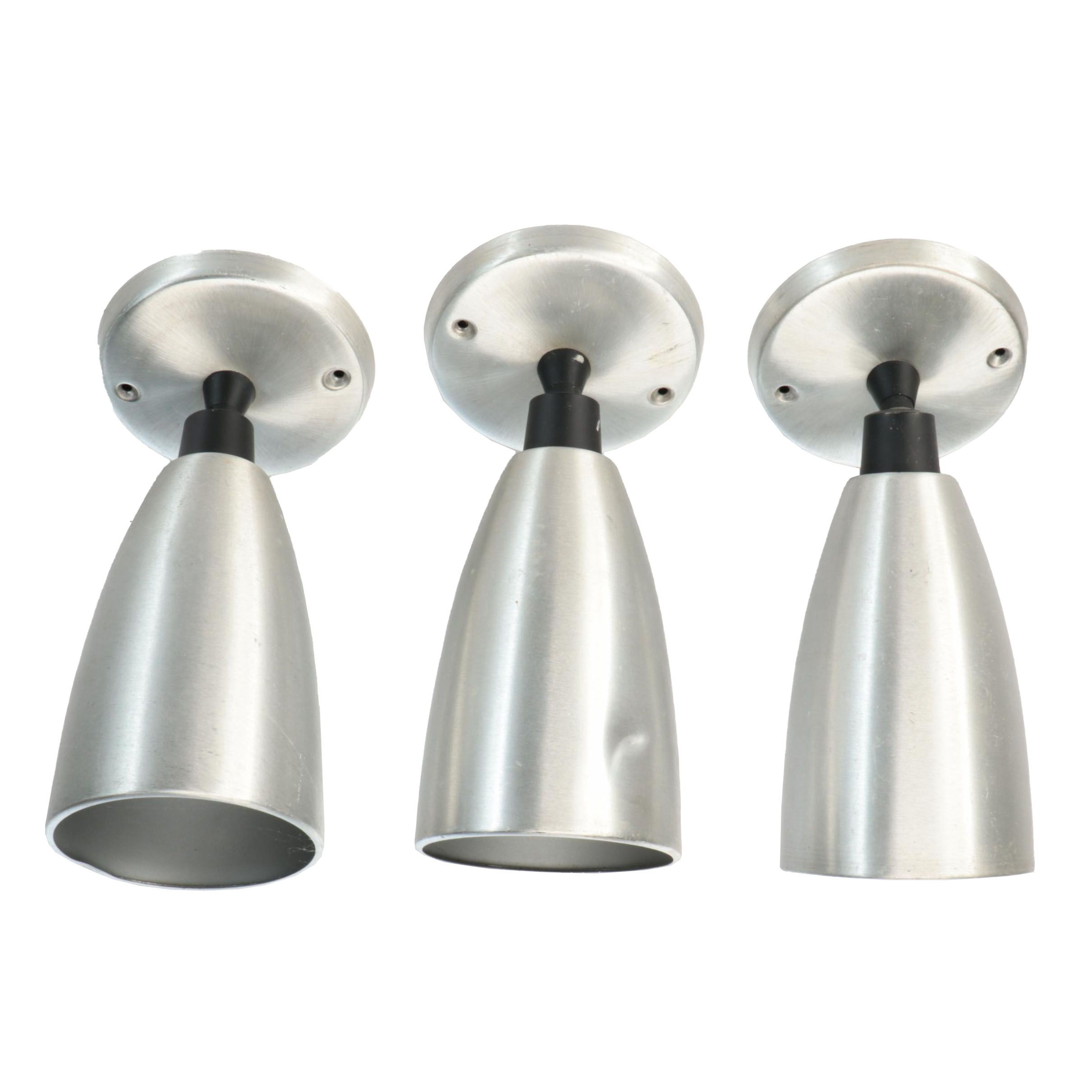 Industrial Style Aluminum Swivel Wall Sconce