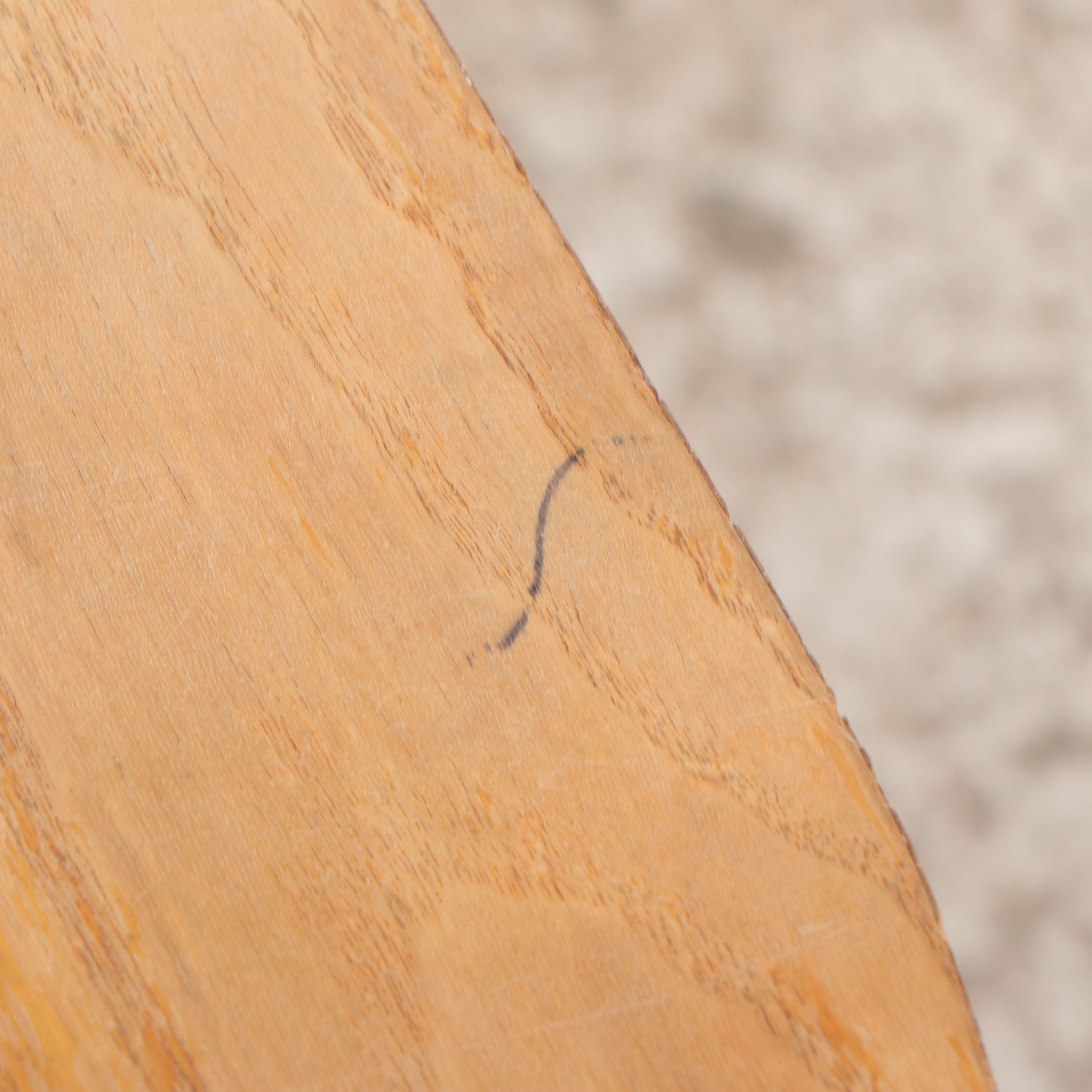 Modernist Style Blonde Wood Coffee Table, Mid to Late 20th Century