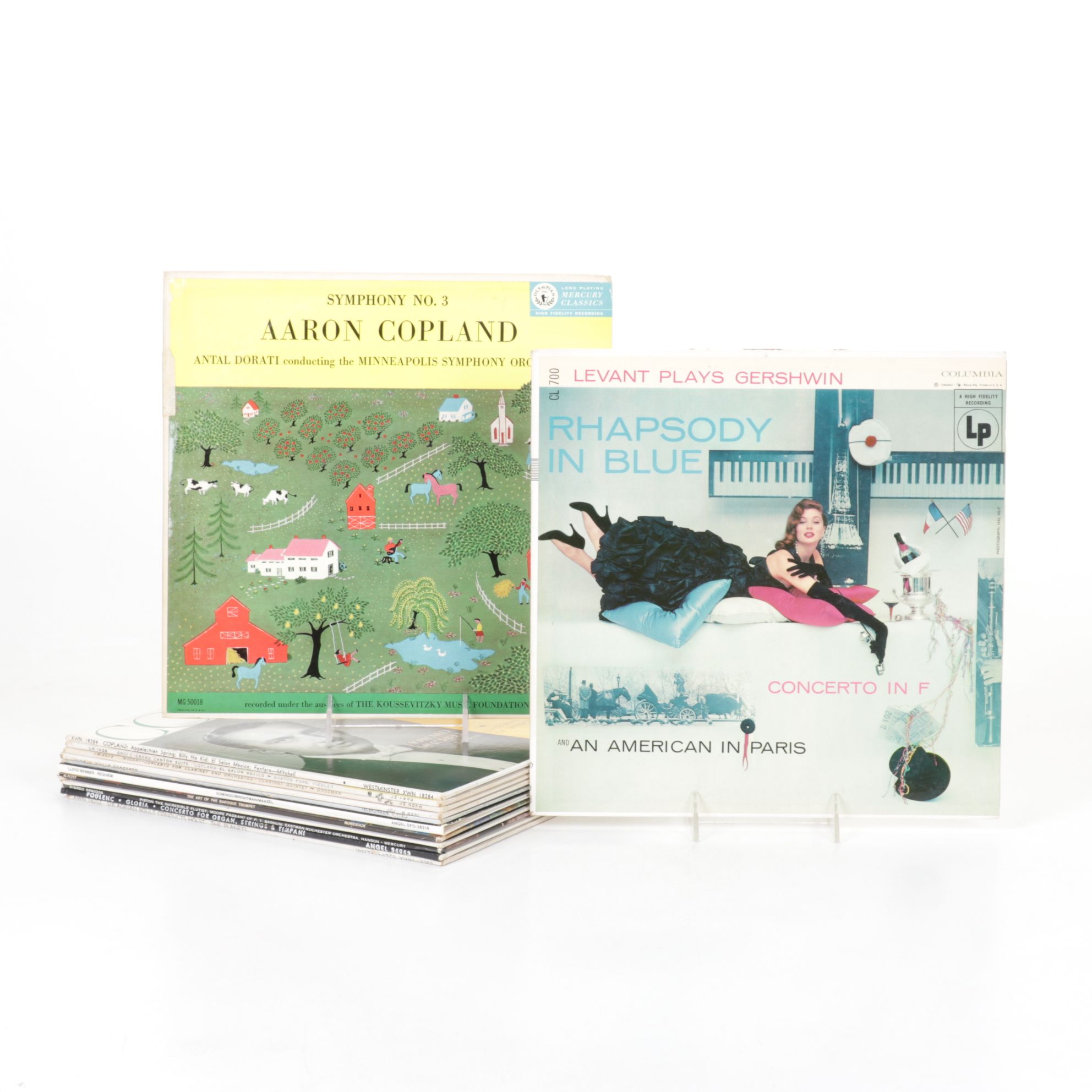 Aaron Copland and More Classical Vinyl Record Albums