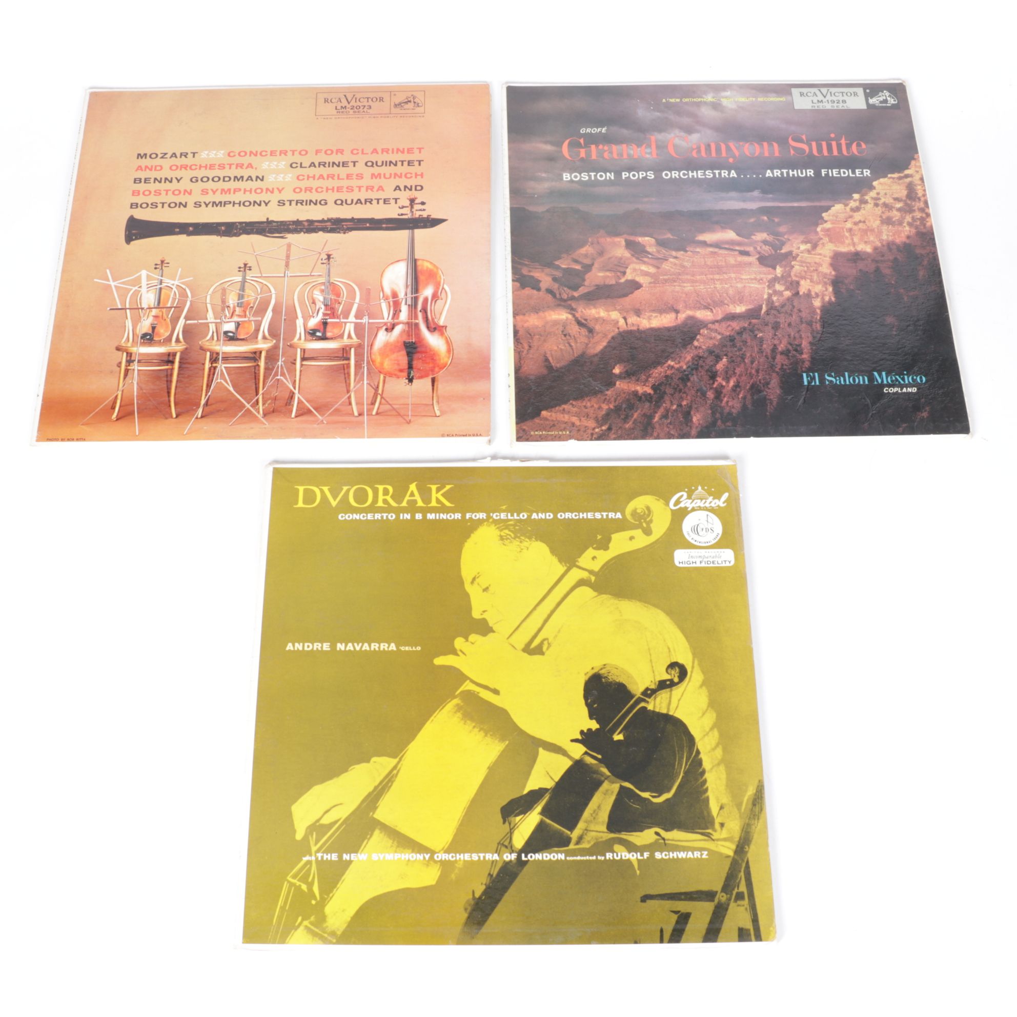 Aaron Copland and More Classical Vinyl Record Albums