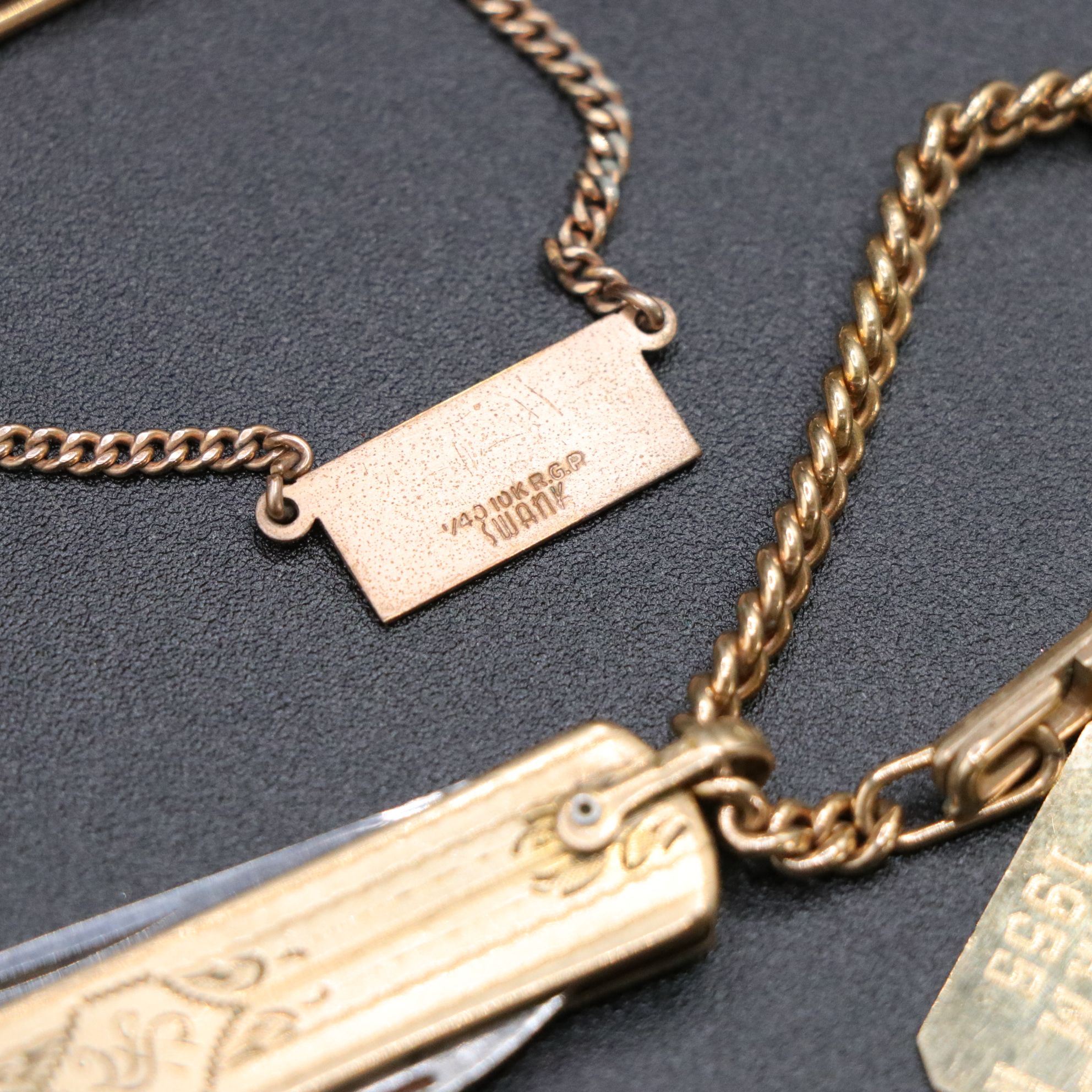 Gold Plated Tie Clips, Cuff Links & Other Accessories