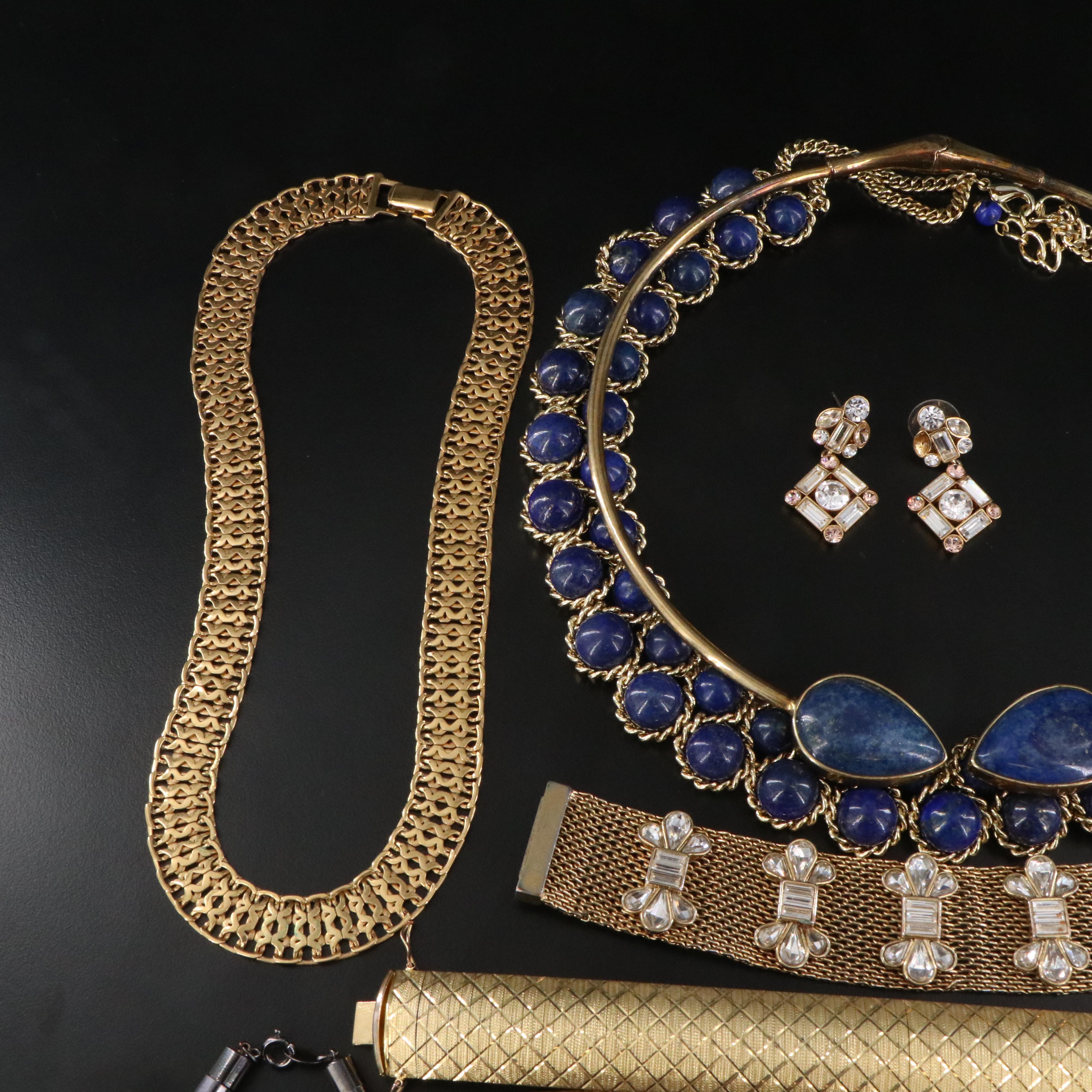 Lapis Lazuli, Fossil and Trifari Featured in Jewelry Collection